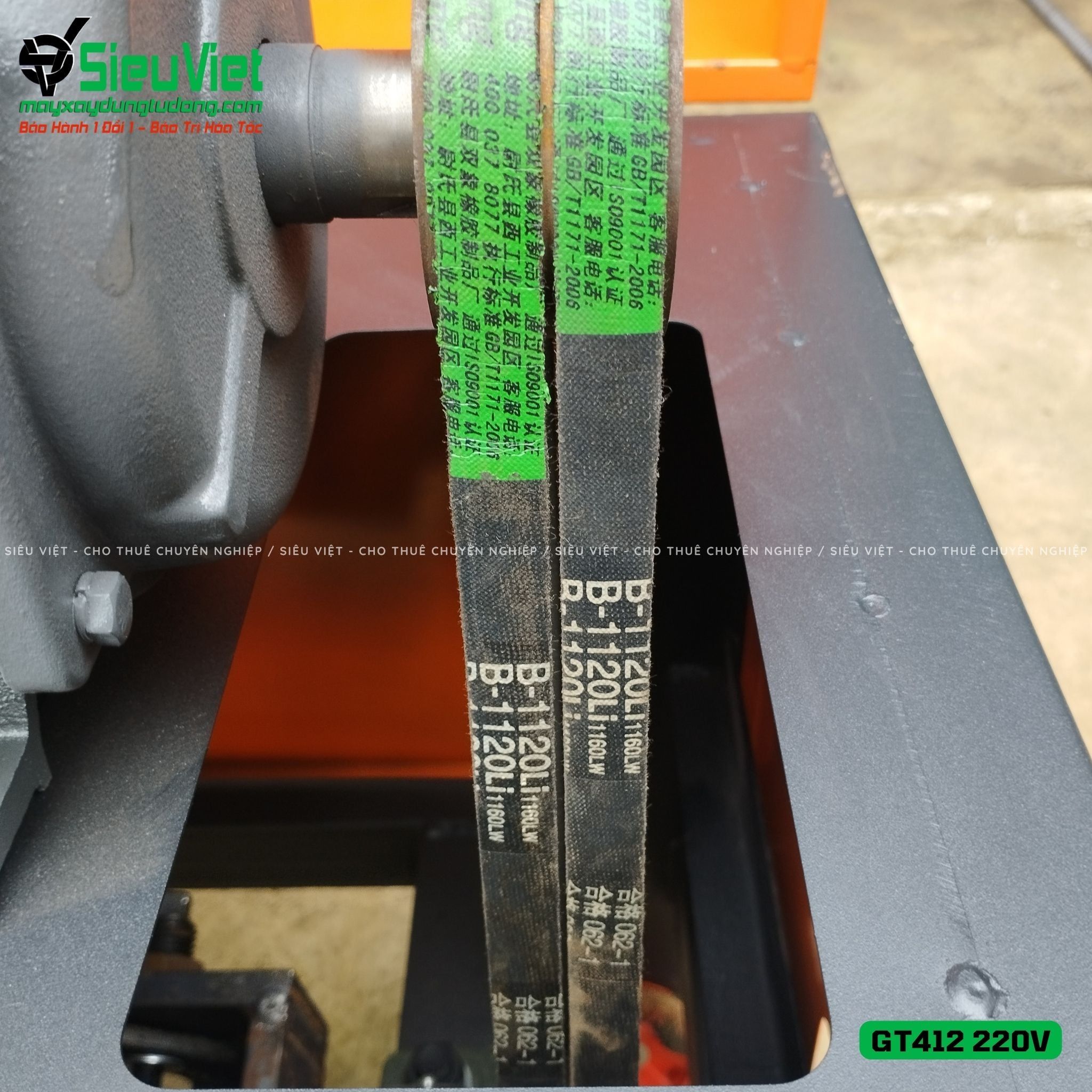 Máy duỗi cắt sắt tự động phi 5 > 10mm GT412 (Điện 220V, dân dụng)