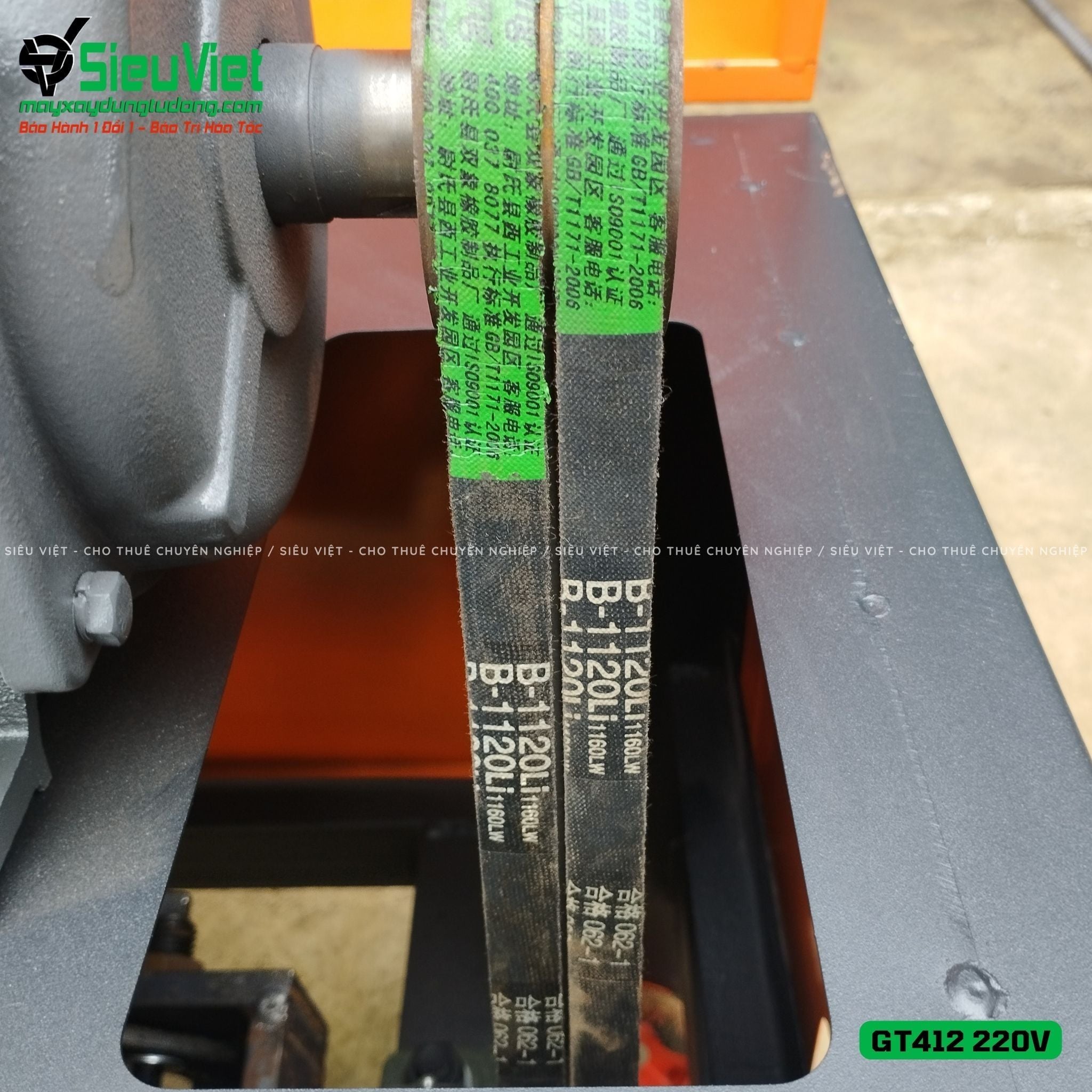 Thuê Tháng Máy duỗi cắt sắt tự động phi 5-10mm GT412 (Điện 220V, Dân dụng)