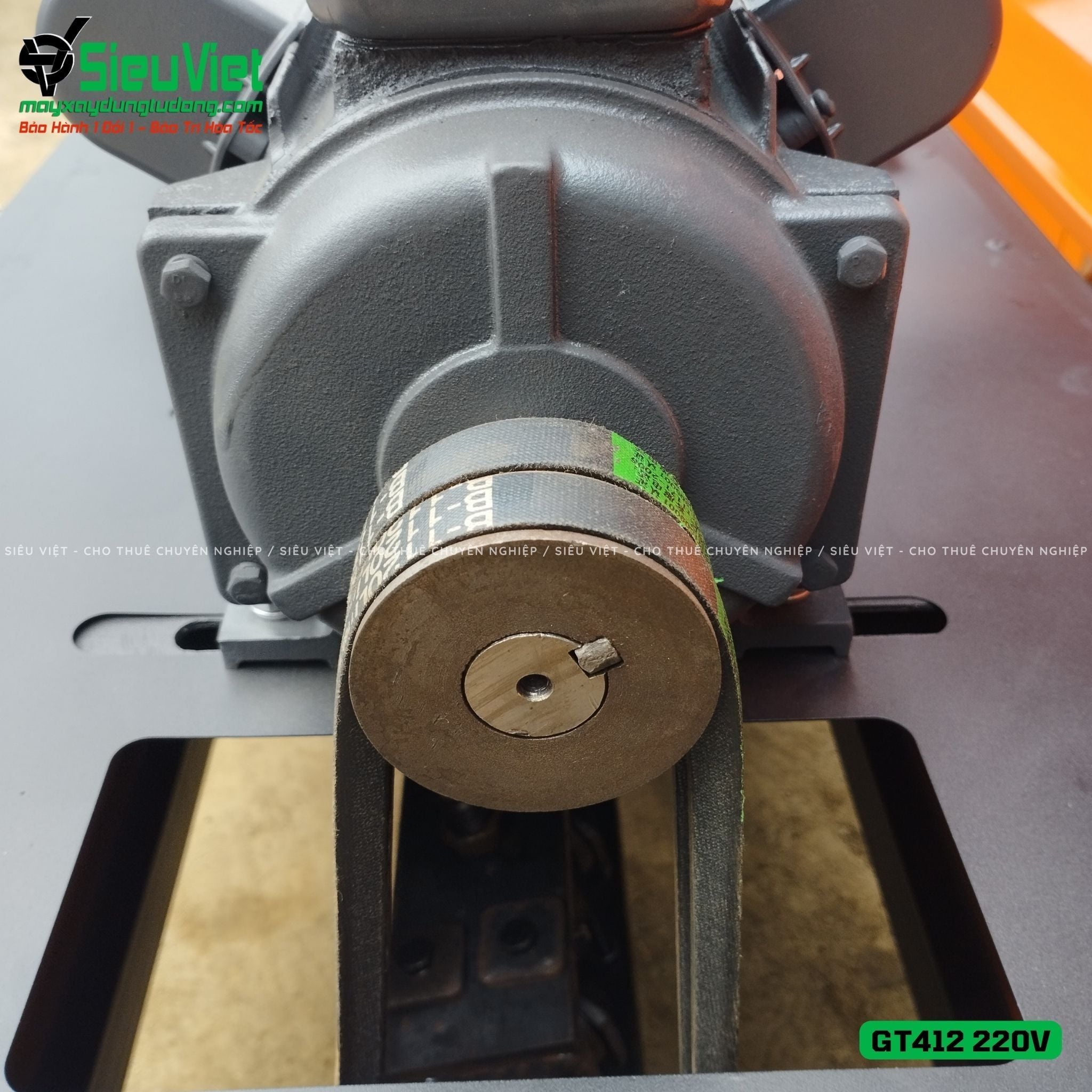 Thuê Tháng Máy duỗi cắt sắt tự động phi 5-10mm GT412 (Điện 220V, Dân dụng)