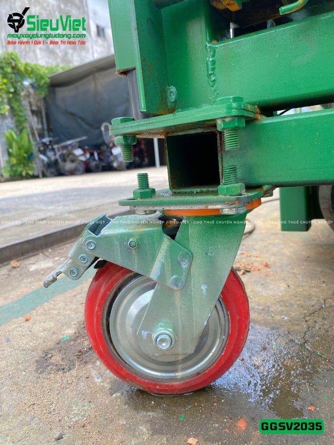 Giàn giáo điện cao 3.5m sàn GGSV2035 (Điện 220v, Dân dụng)