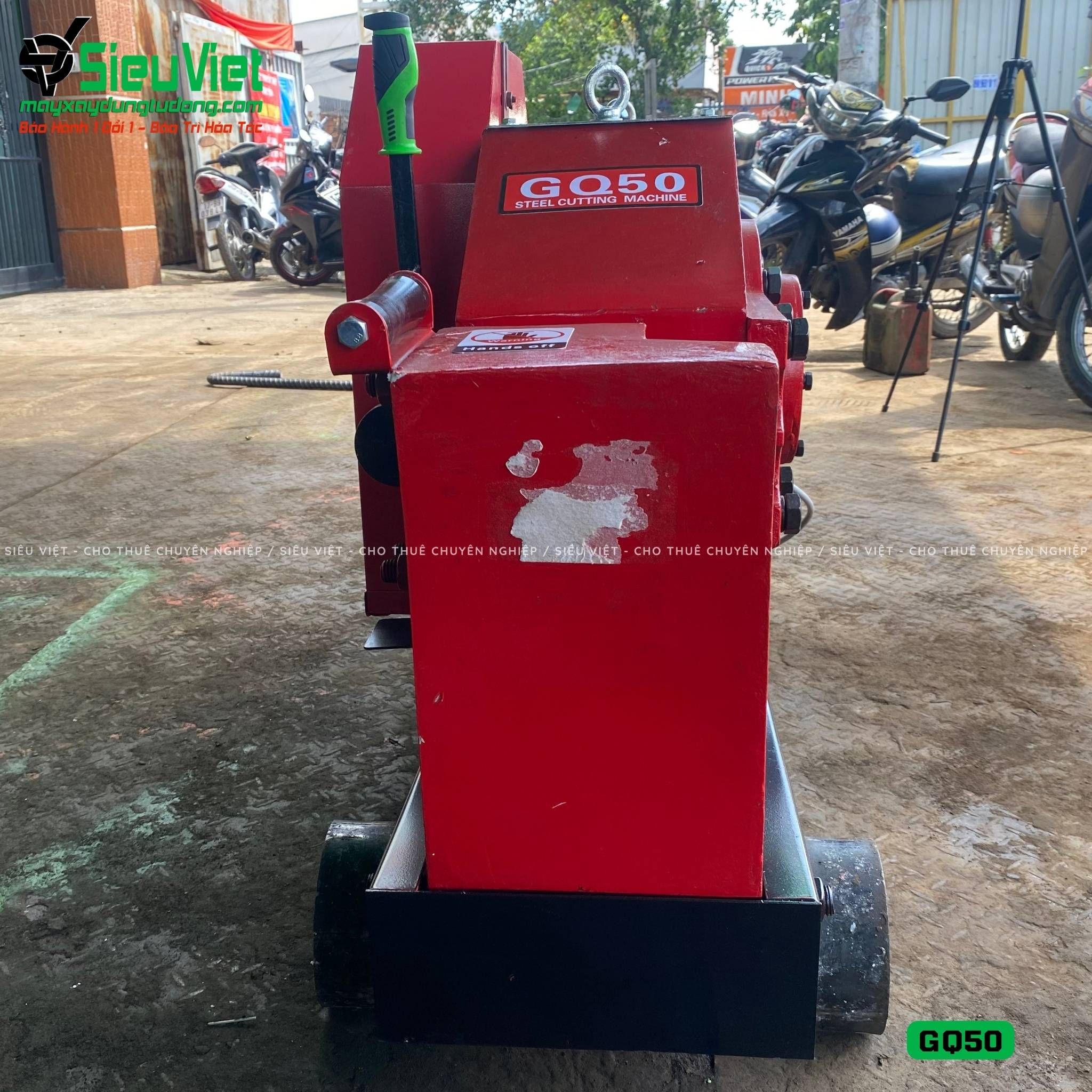Máy cắt sắt GQ50 Trung Quốc - Điện 380v, 3 Pha