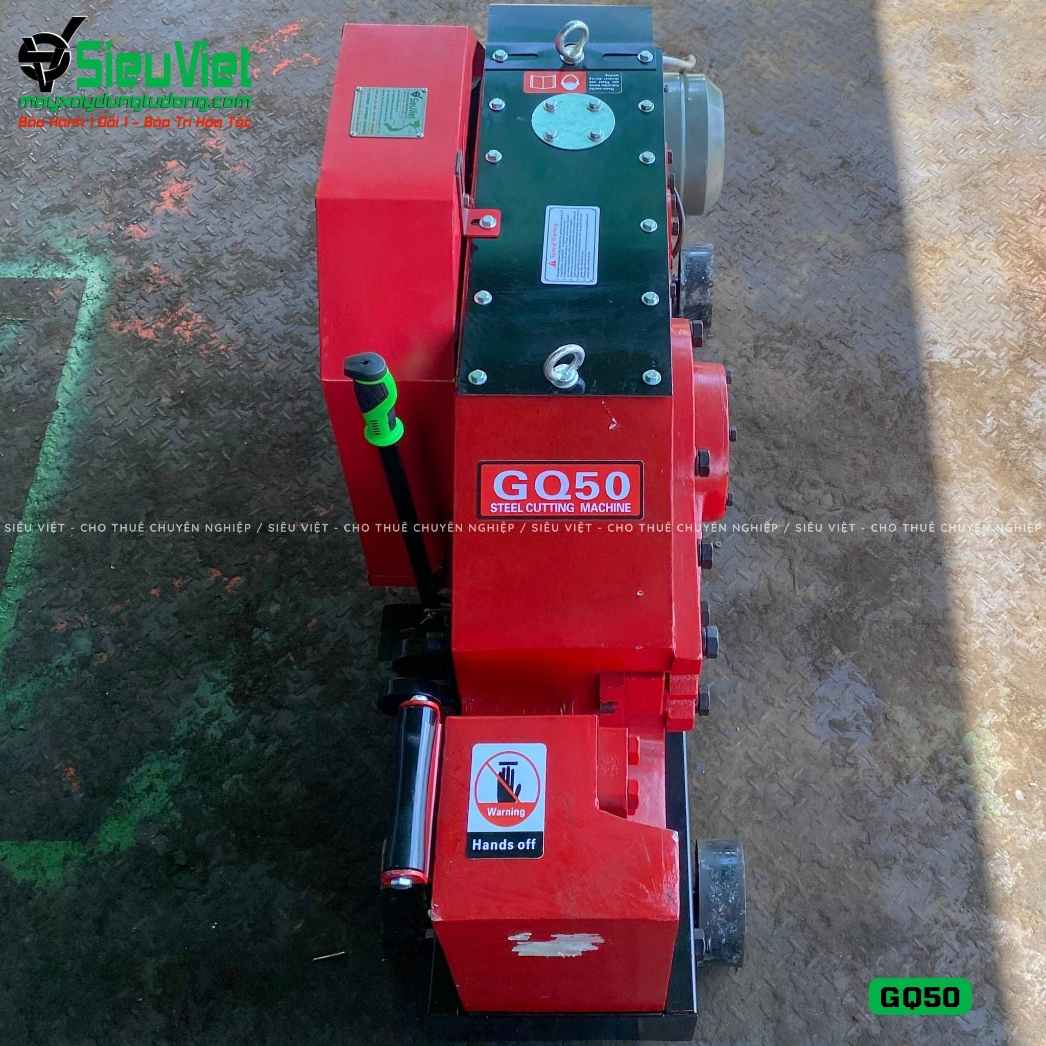 Máy cắt sắt GQ50 Trung Quốc - Điện 380v, 3 Pha