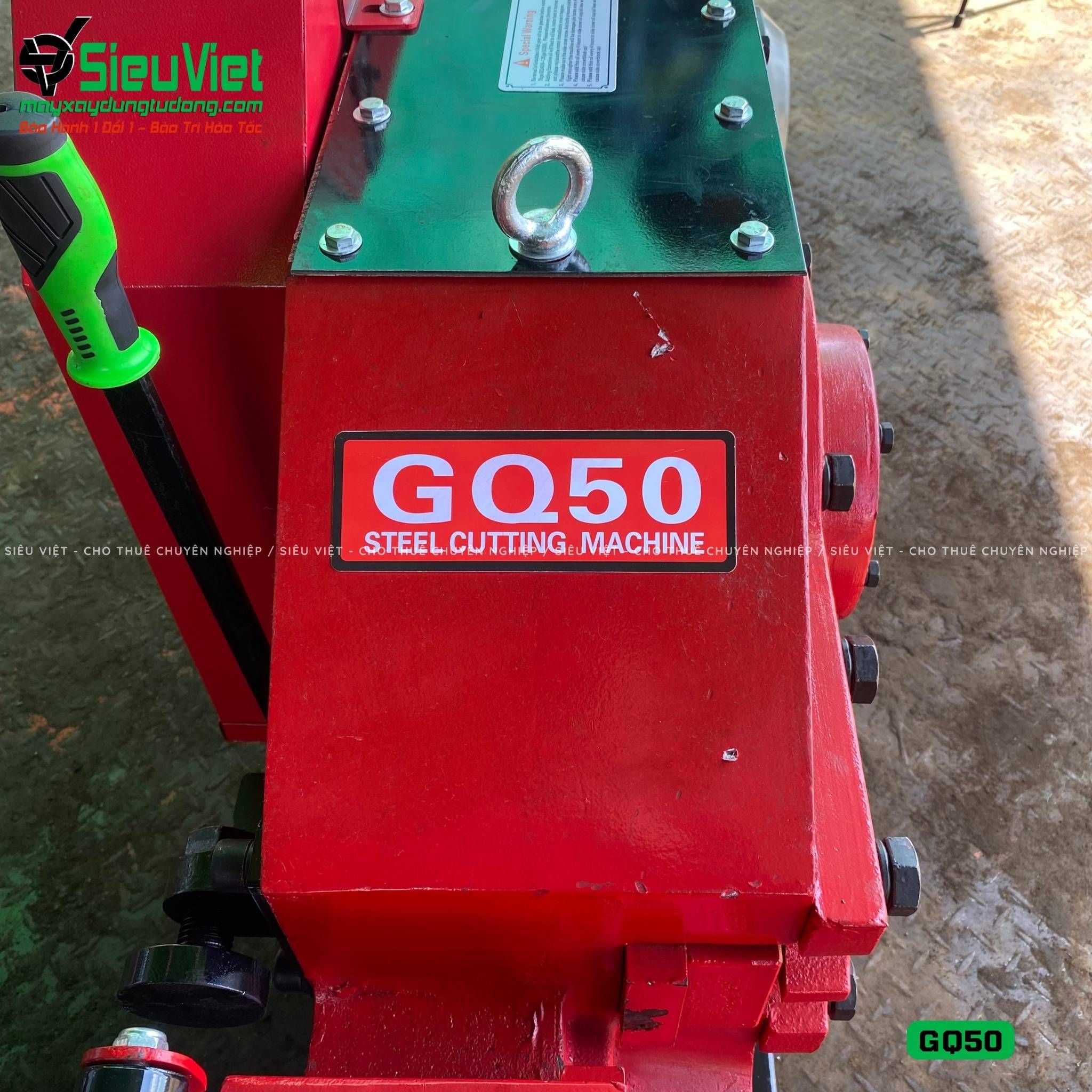 Máy cắt sắt GQ50 Trung Quốc - Điện 380v, 3 Pha