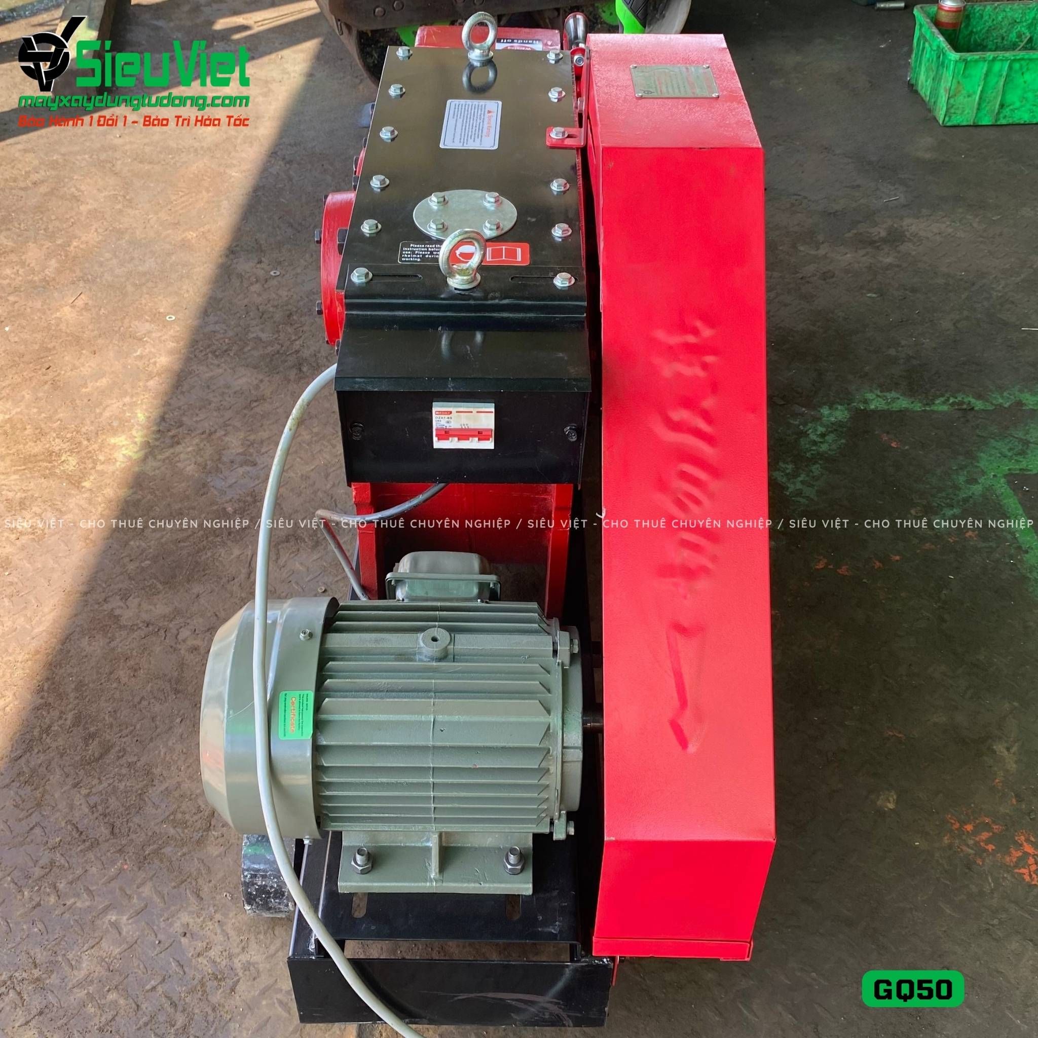 Máy cắt sắt GQ50 Trung Quốc - Điện 380v, 3 Pha