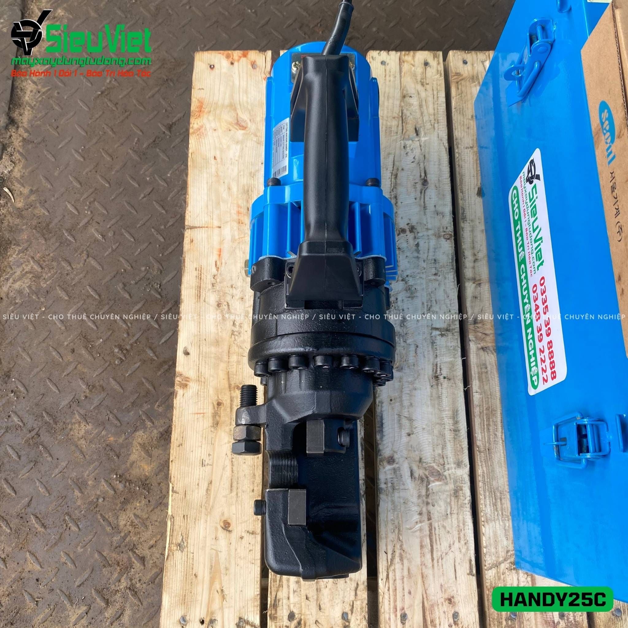 Máy cắt sắt thủy lực cầm tay phi 25 Handy-25C Seoul Hàn Quốc