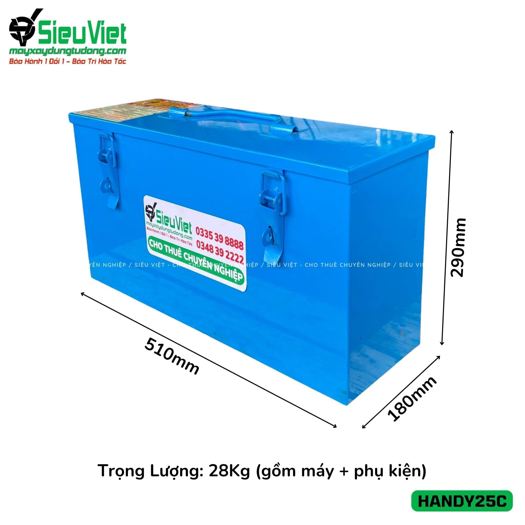 Máy cắt sắt thủy lực cầm tay phi 25 Handy-25C Seoul Hàn Quốc