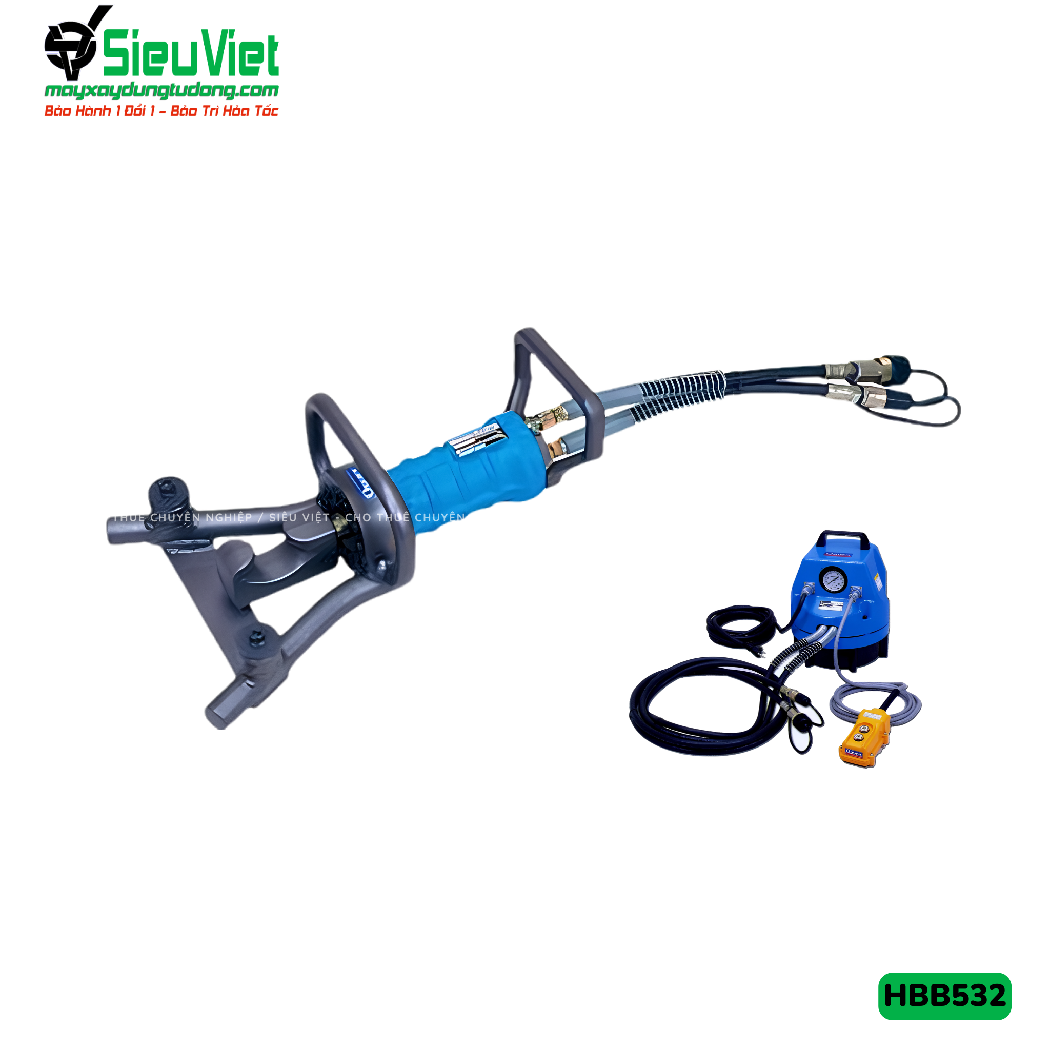 Máy uốn sắt thủy lực cầm tay HBB-532 Ogura Nhật Bản