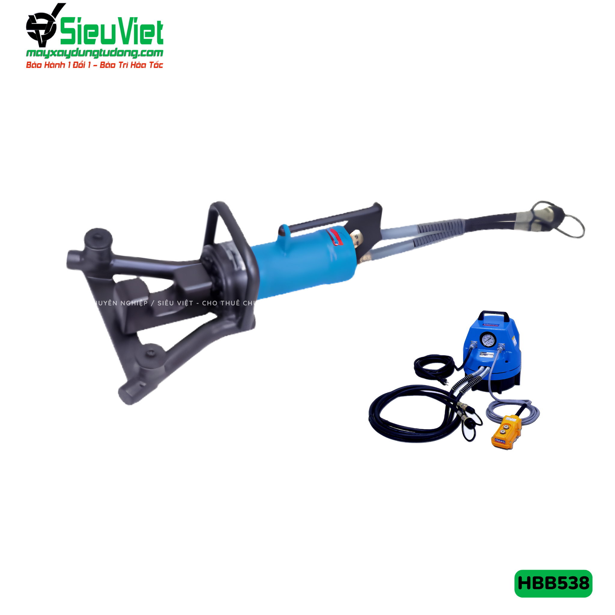 Máy uốn sắt thủy lực cầm tay HBB-538 Ogura Nhật Bản