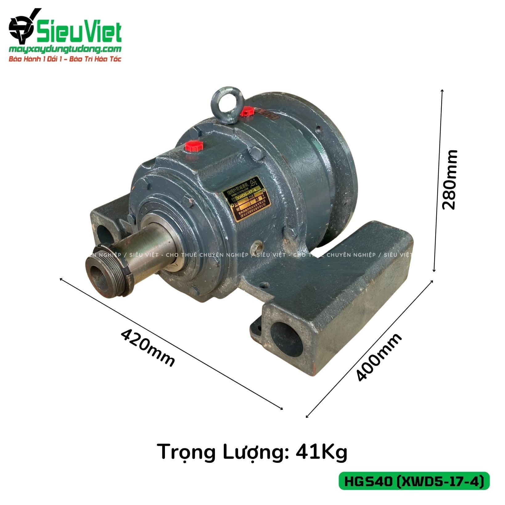 Hộp số máy tiện ren HGS40