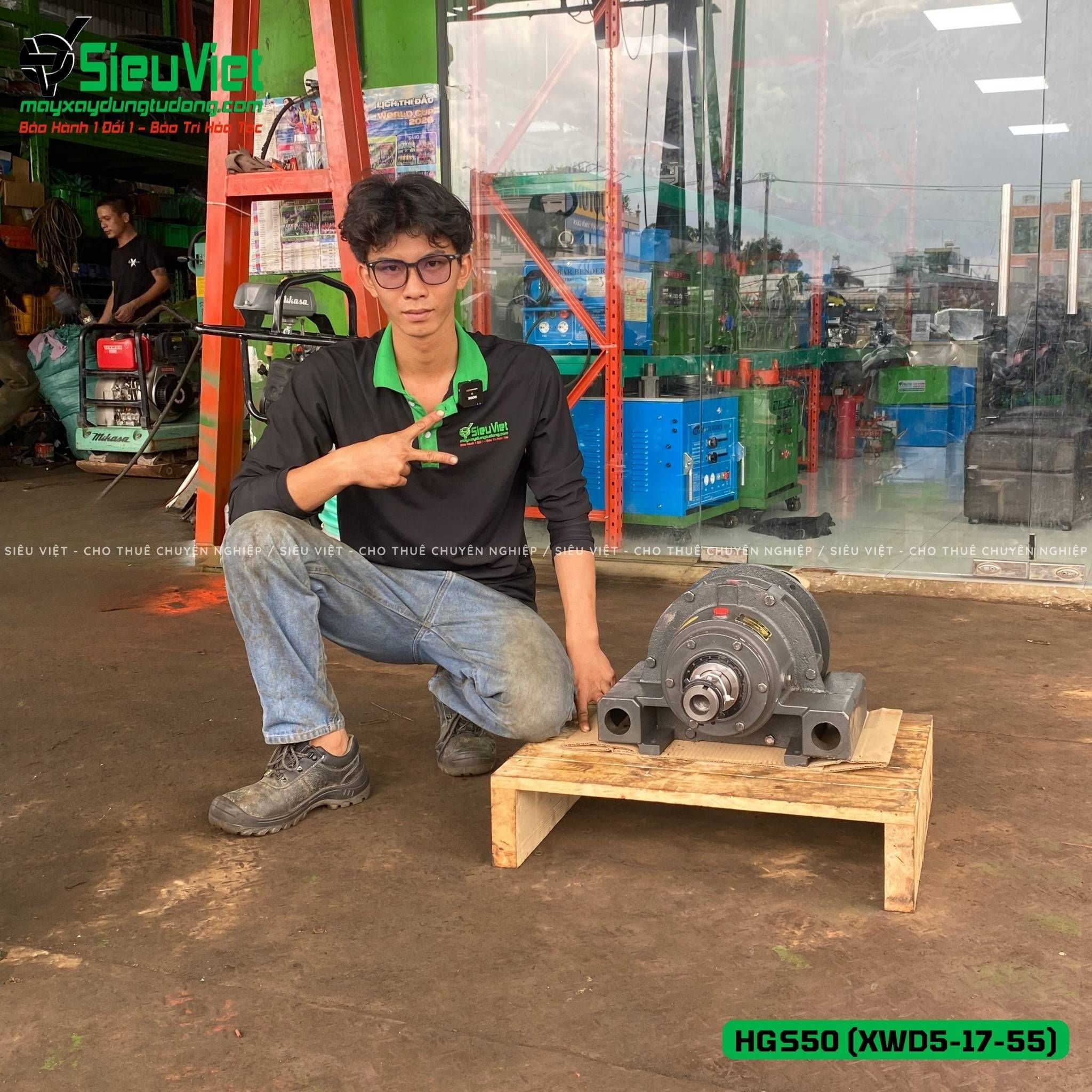 Hộp số máy tiện ren HGS50 (S)