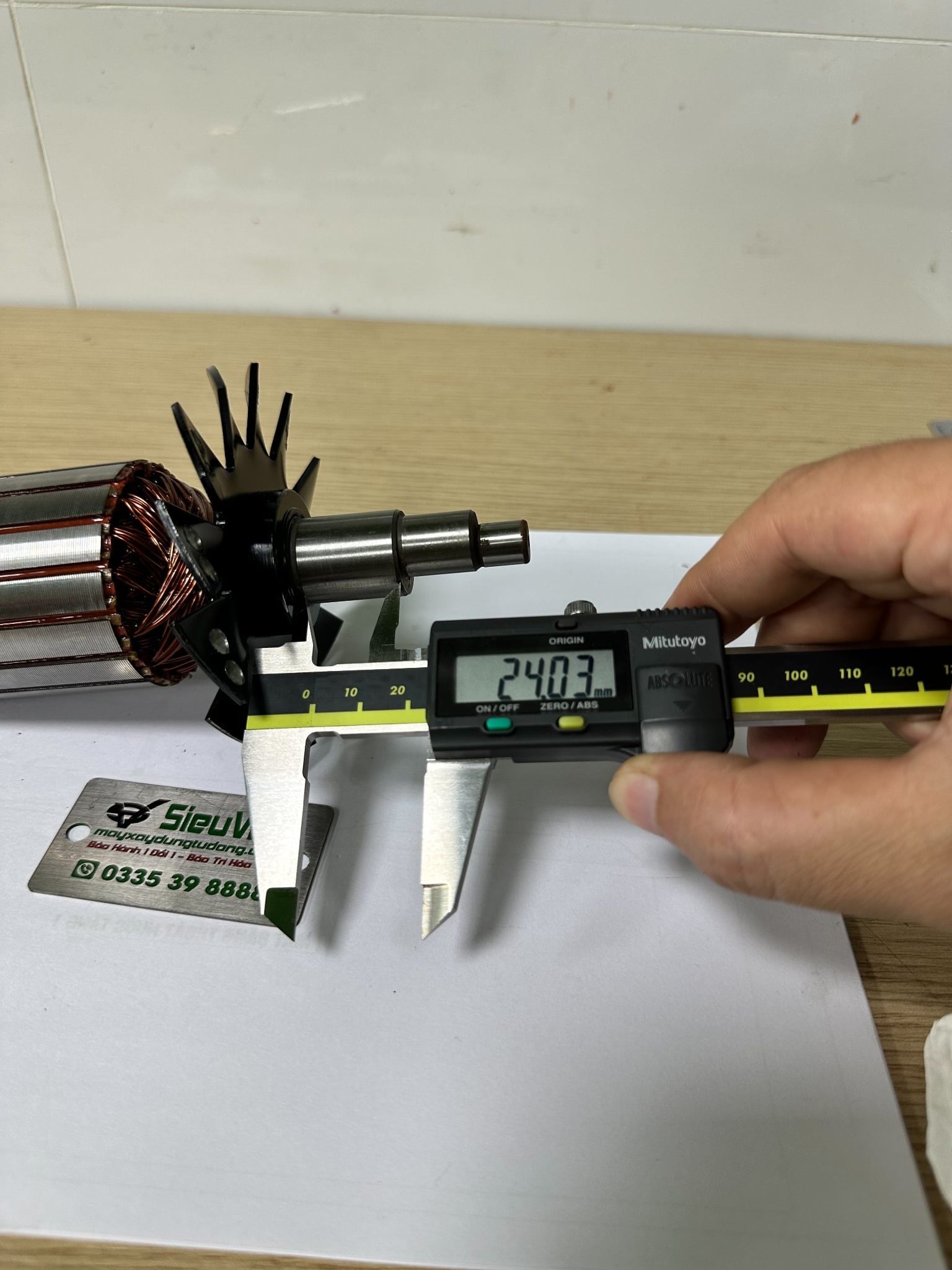 Cốt 20mm - Rotor Rô to máy cắt sắt thuỷ lực cầm tay CTL25, CL32 - Handy 25 32 (S)