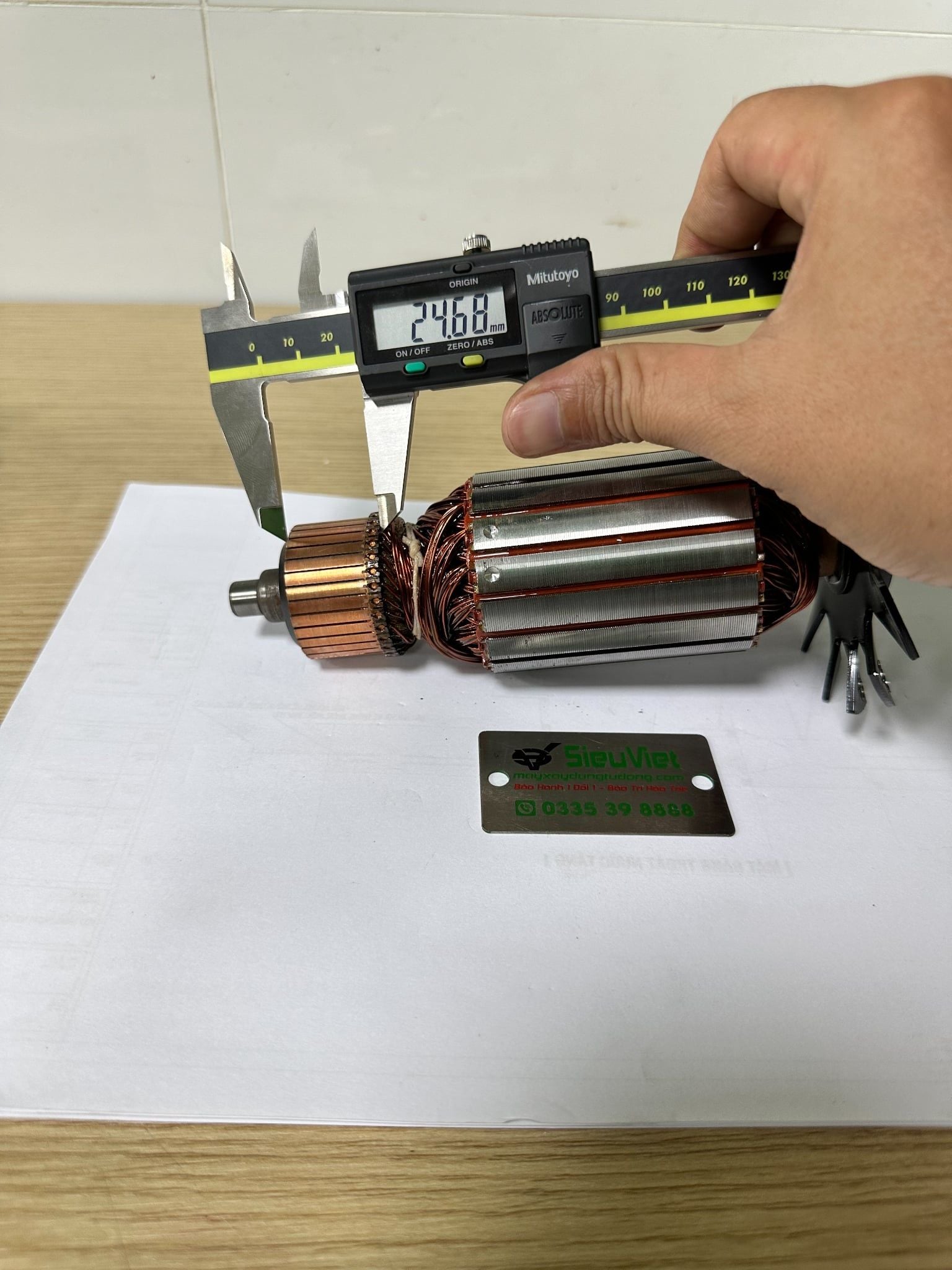 Cốt 20mm - Rotor Rô to máy cắt sắt thuỷ lực cầm tay CTL25, CL32 - Handy 25 32 (S)
