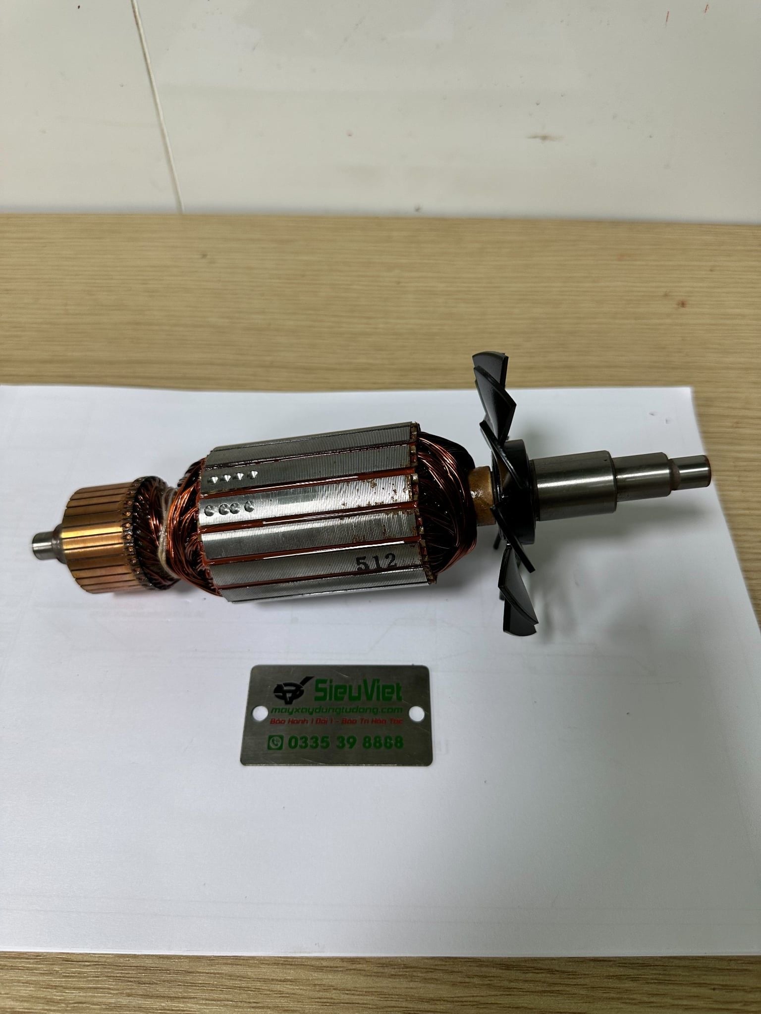 Cốt 20mm - Rotor Rô to máy cắt sắt thuỷ lực cầm tay CTL25, CL32 - Handy 25 32 (S)