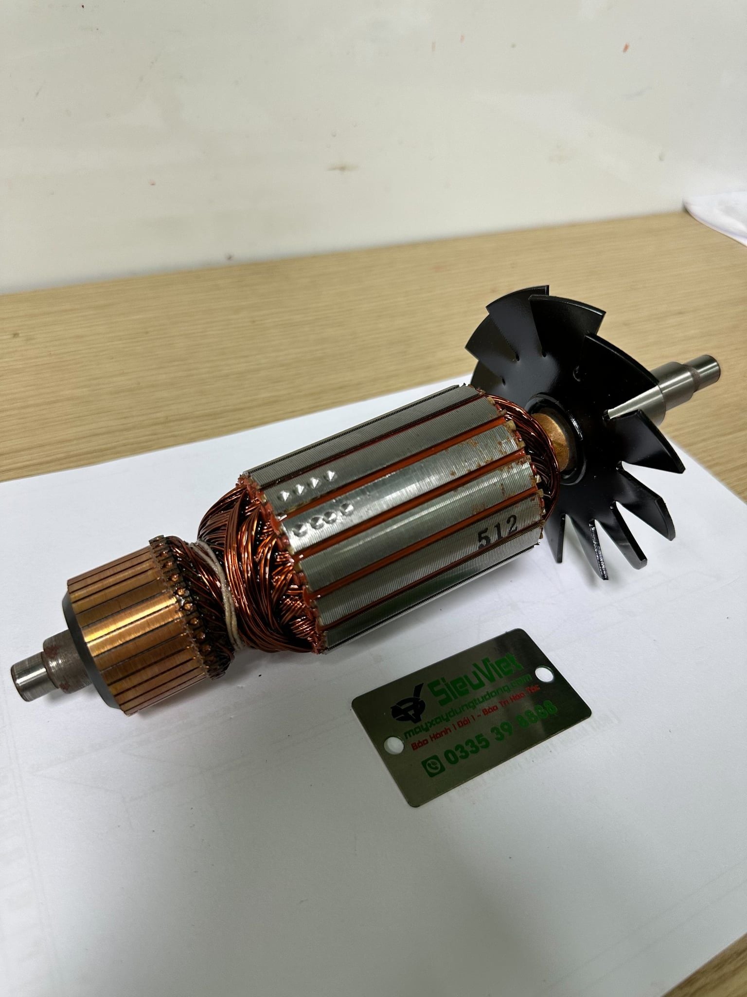 Cốt 20mm - Rotor Rô to máy cắt sắt thuỷ lực cầm tay CTL25, CL32 - Handy 25 32 (S)