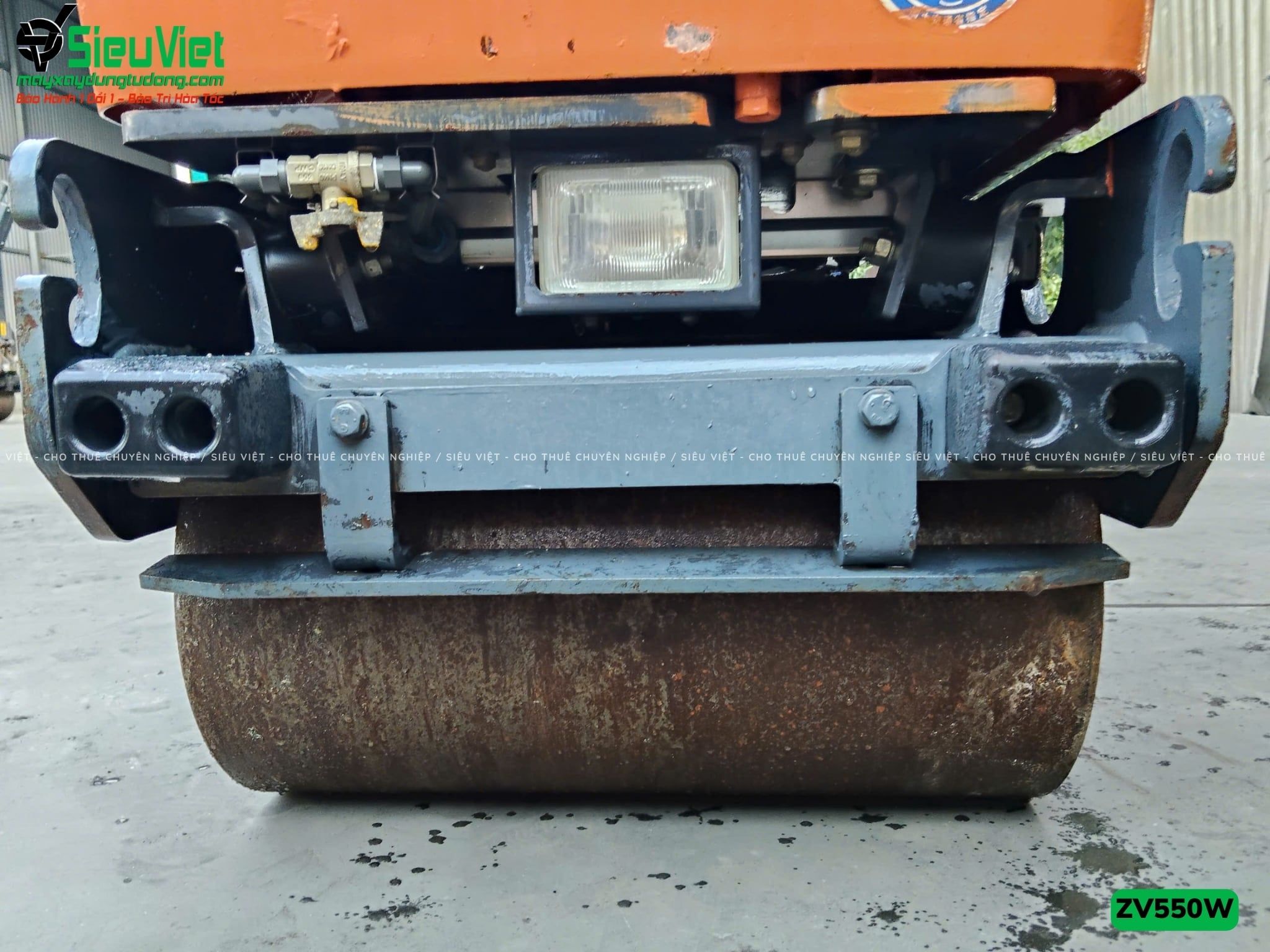 Xe lu rung dắt tay 620Kg Hitachi ZV550W Nhật Bản (11217)