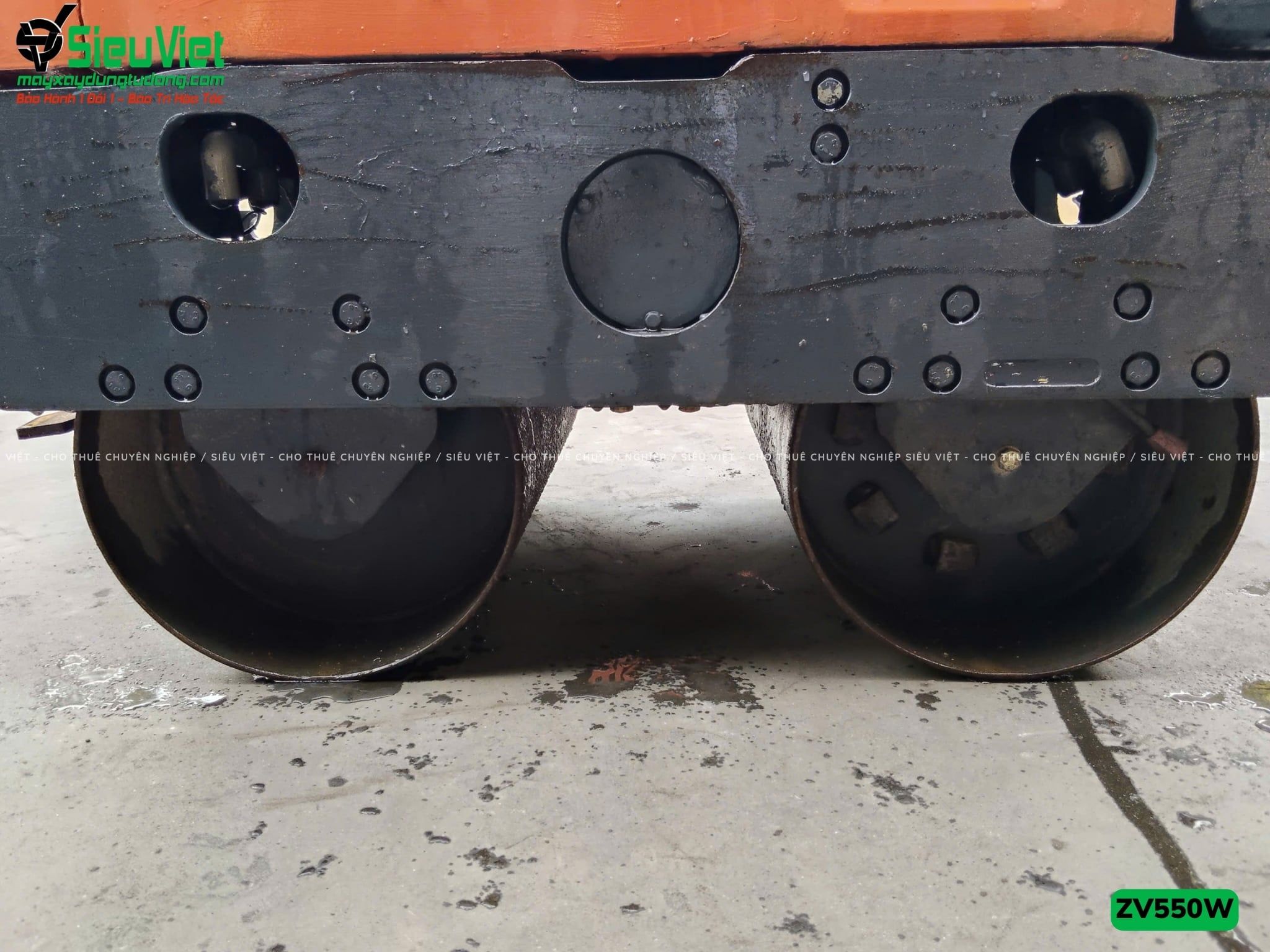 Xe lu rung dắt tay 620Kg Hitachi ZV550W Nhật Bản (11217)