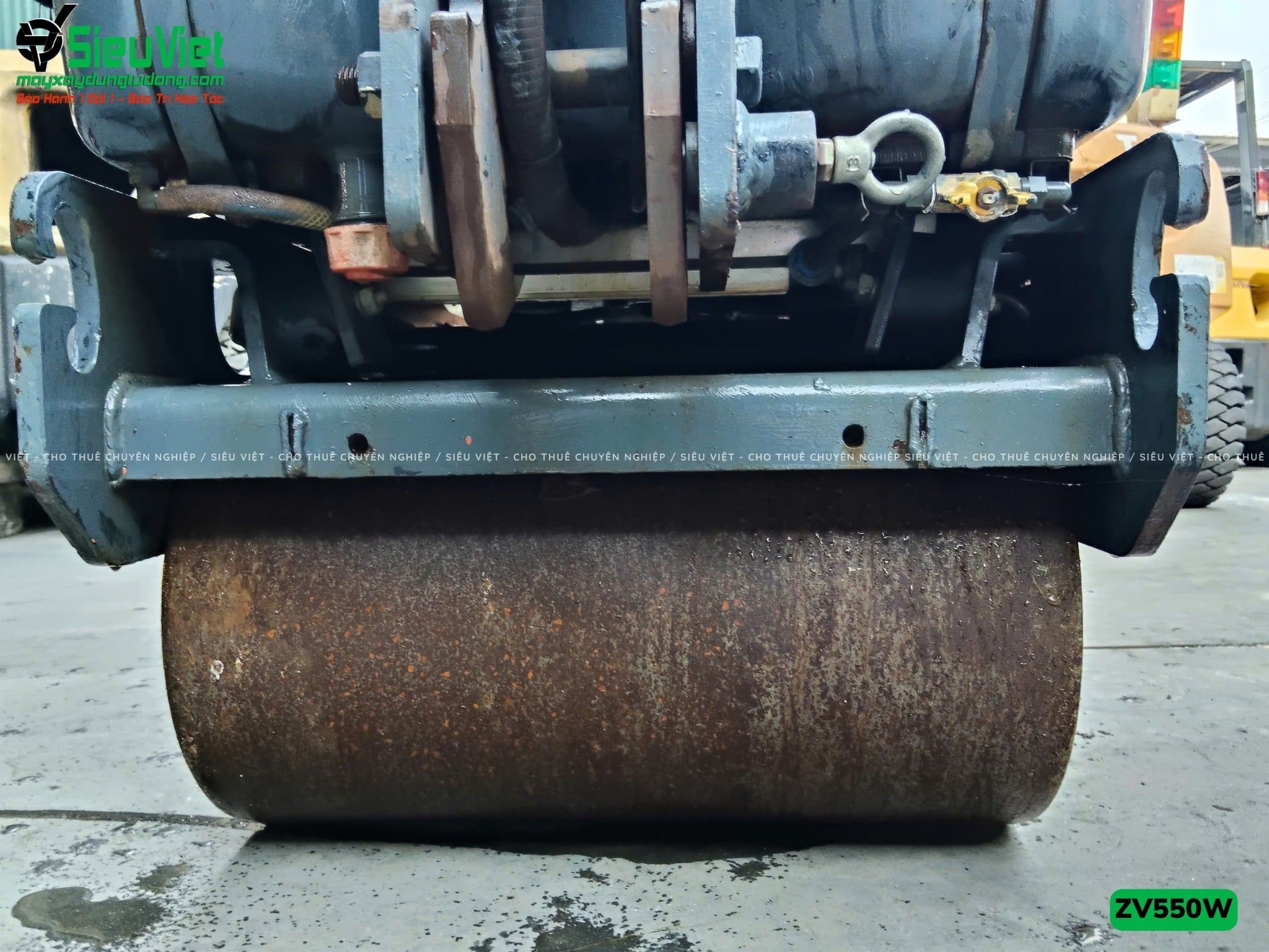 Xe lu rung dắt tay 620Kg Hitachi ZV550W Nhật Bản (11217)