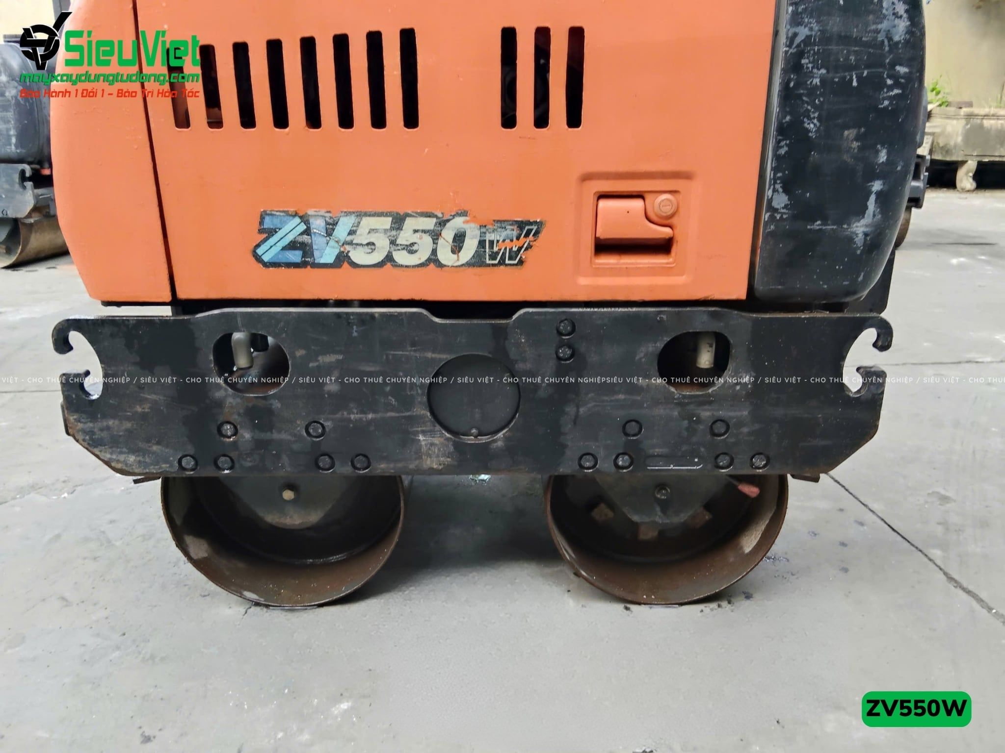 Xe lu rung dắt tay 620Kg Hitachi ZV550W Nhật Bản (11146)