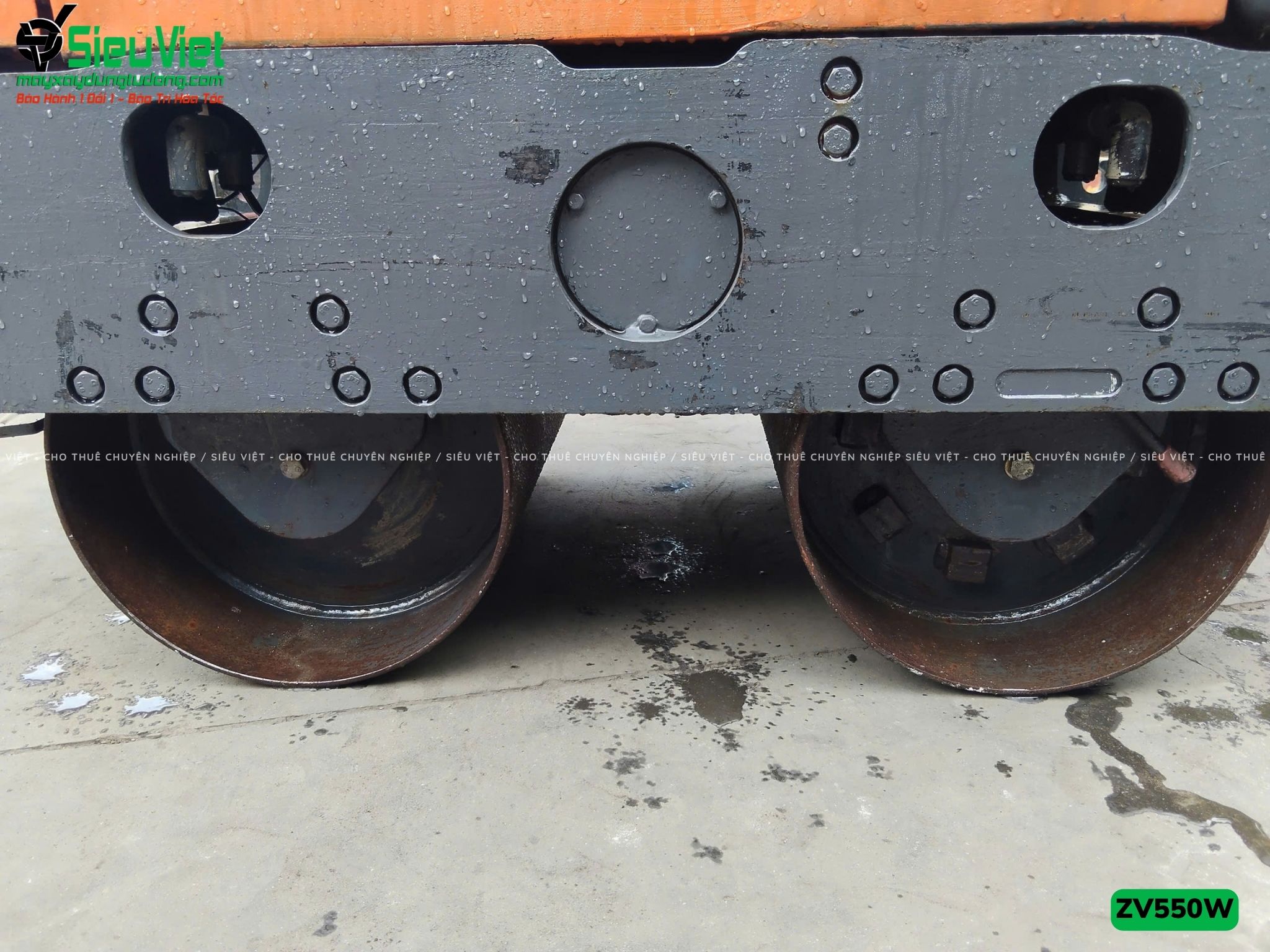 Xe lu rung dắt tay 620Kg Hitachi ZV550W Nhật Bản (11220)