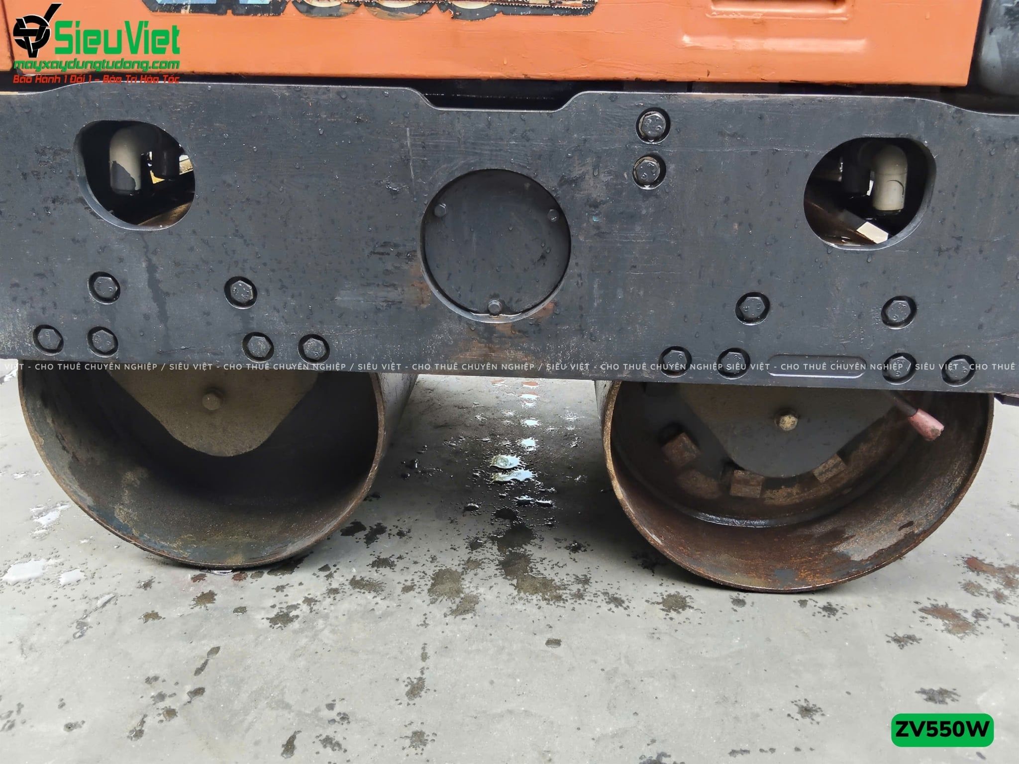 Xe lu rung dắt tay 620Kg Hitachi ZV550W Nhật Bản (11370)