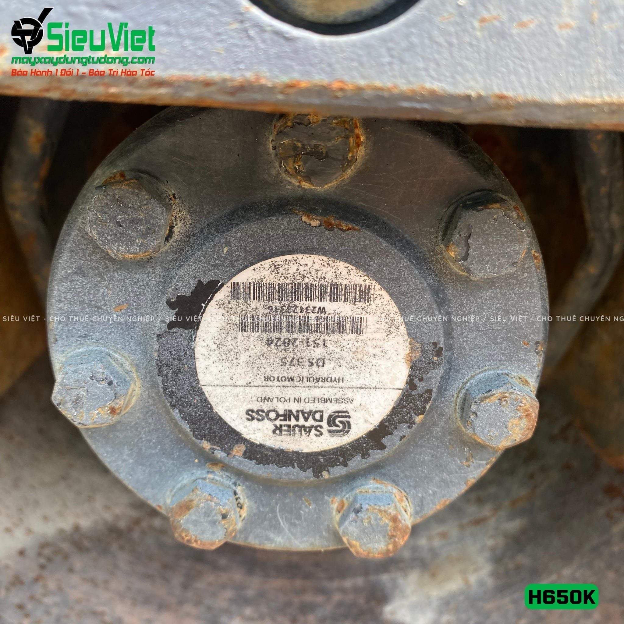 Xe lu rung dắt tay 675kg Kanto H650K Nhật Bản (650380)