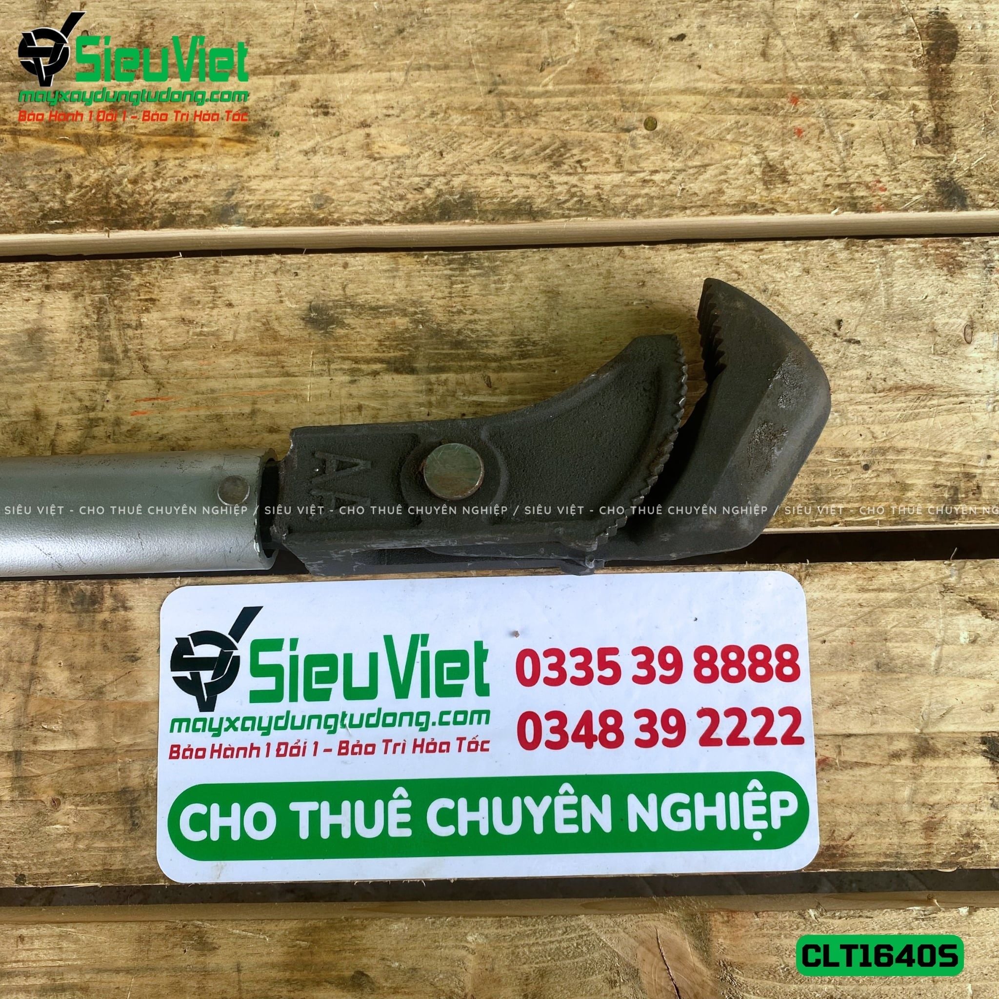 Kìm siết vặn Coupler đo lực bằng tay sắt phi 16-40 CLT1640S