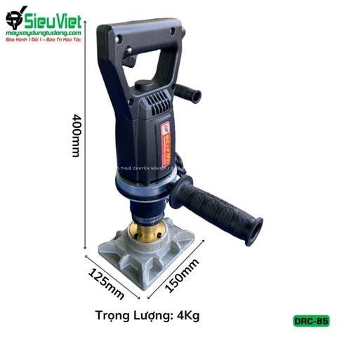 Máy rung cột, cốp pha cầm tay DRC-85 - Điện 220v, Dân dụng