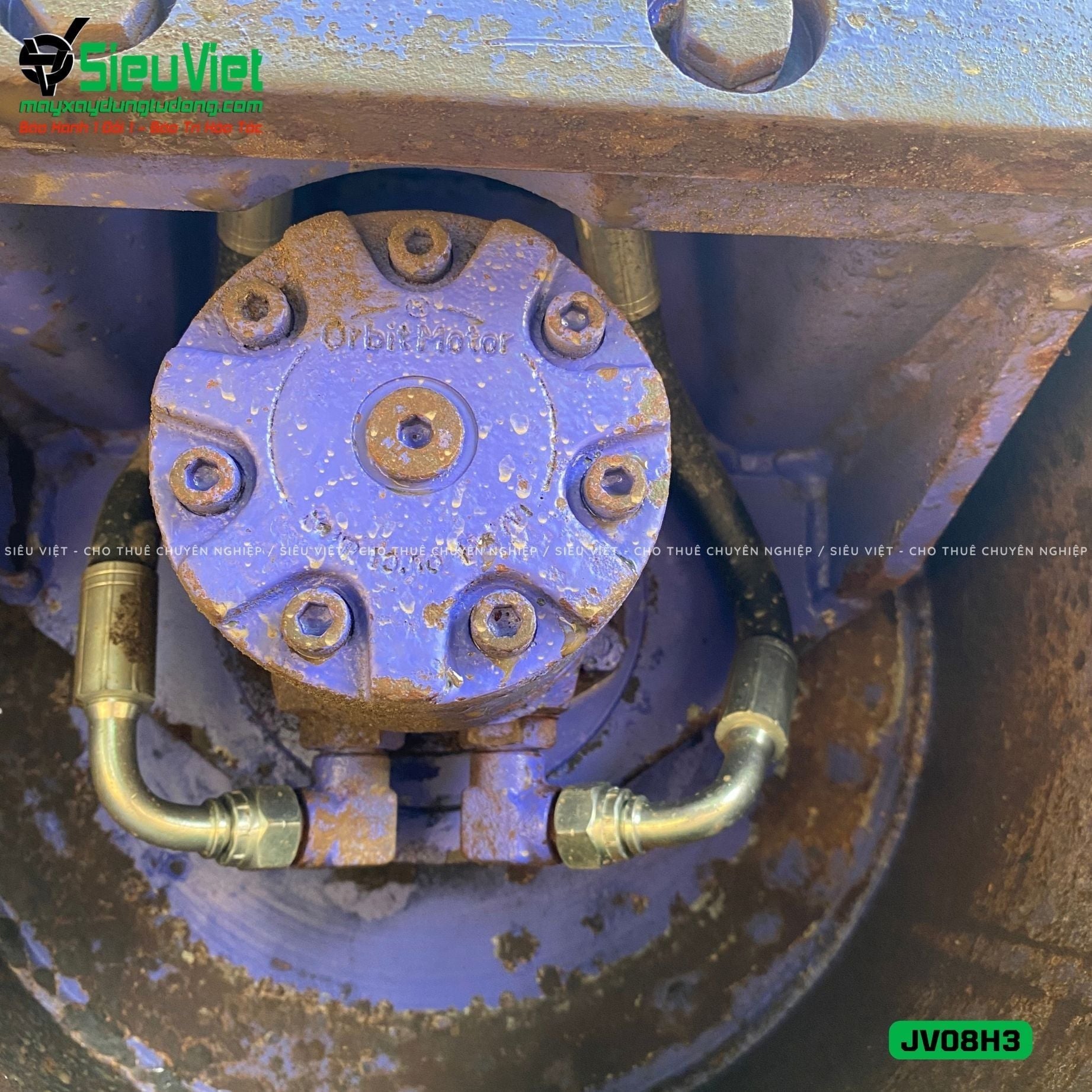Xe lu rung dắt tay 700Kg Komatsu JV08H-3 Nhật Bản (JV08H36016)
