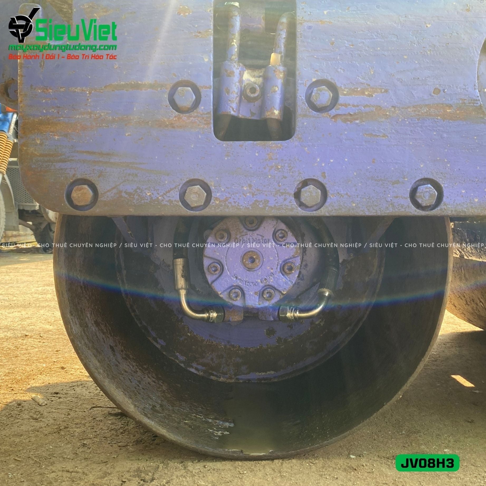 Xe lu rung dắt tay 700Kg Komatsu JV08H-3 Nhật Bản (JV08H36016)