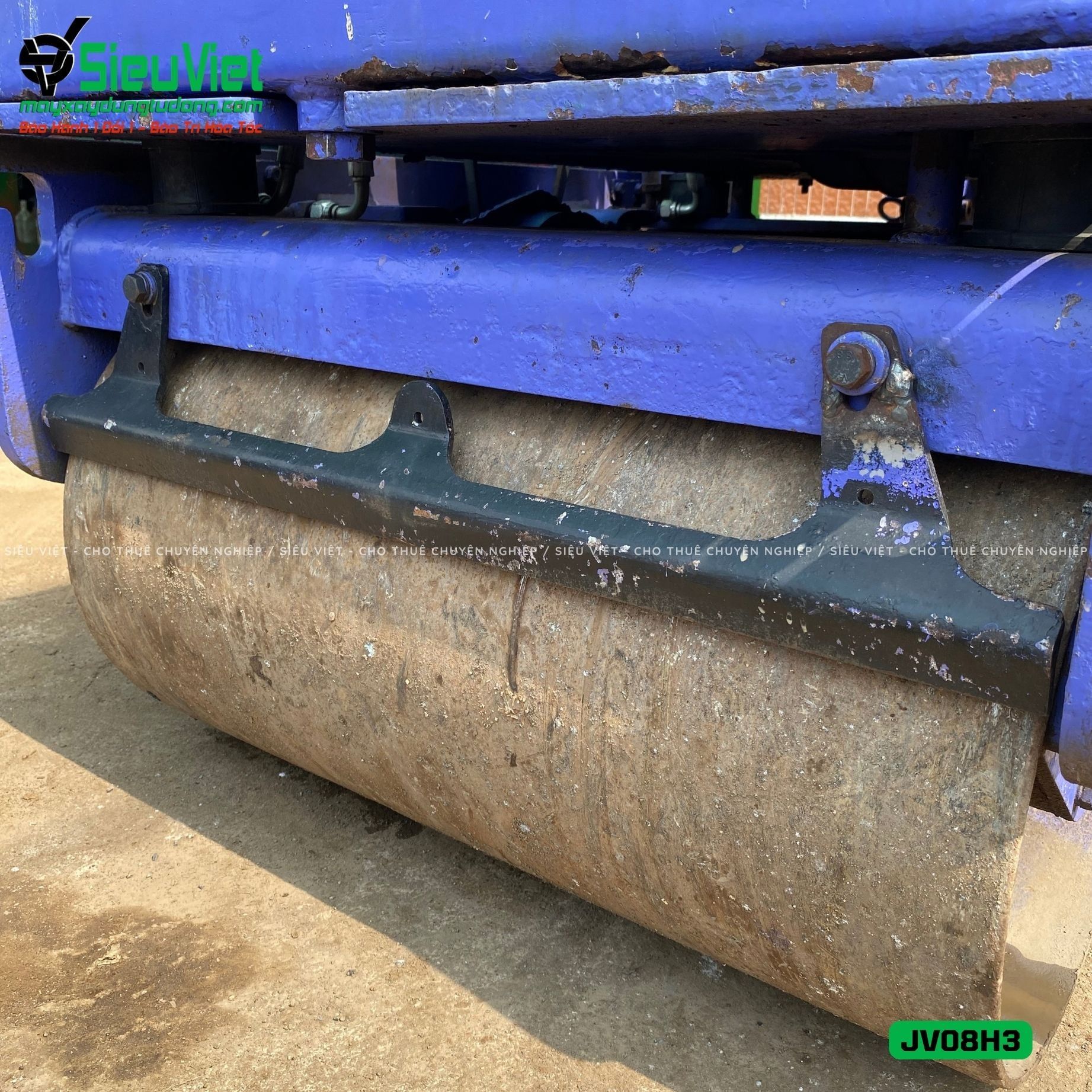 Xe lu rung dắt tay 700Kg Komatsu JV08H-3 Nhật Bản (JV08H36016)