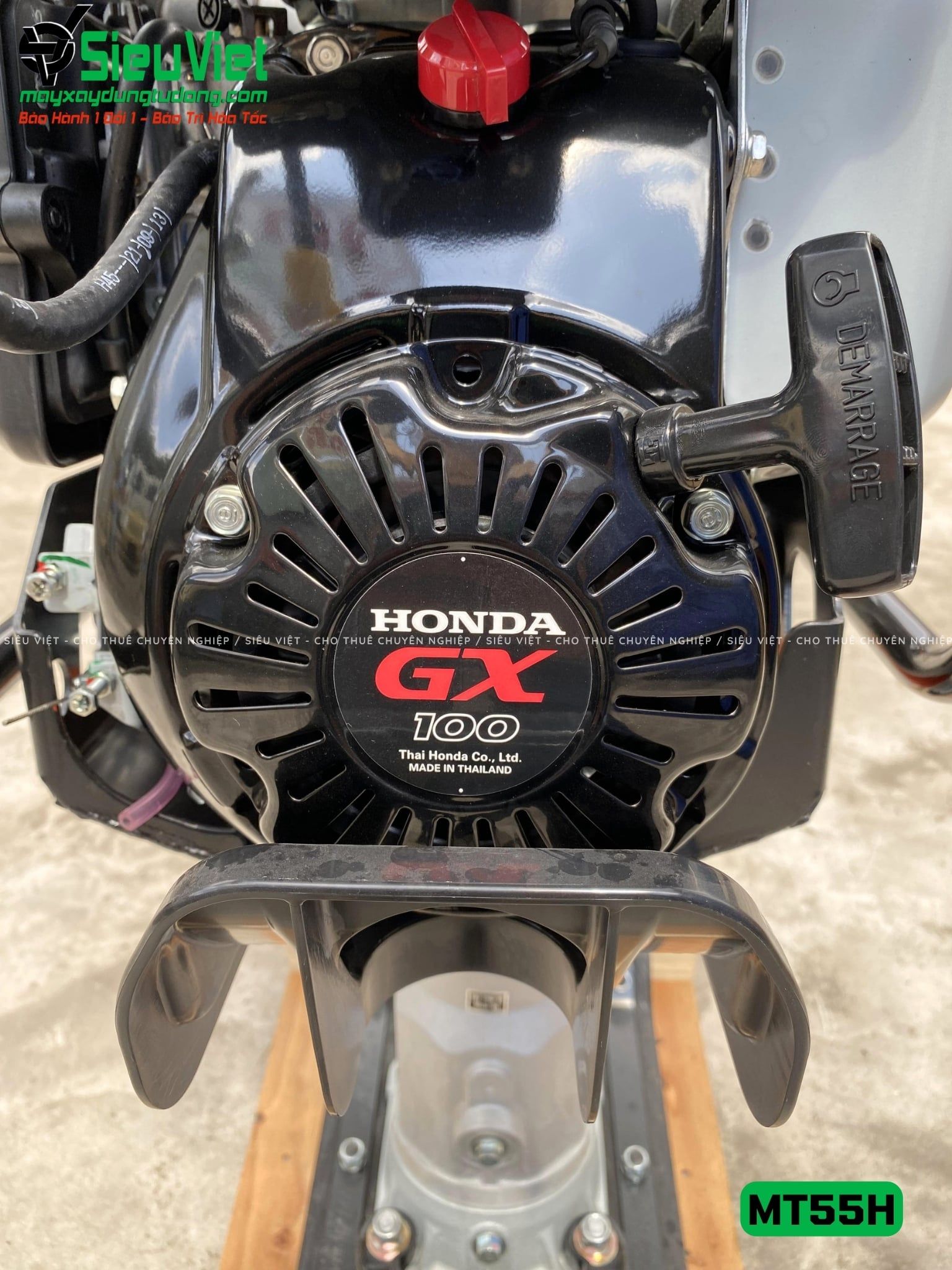 Máy đầm cóc MT55H Mikasa Nhật Bản (Xăng)
