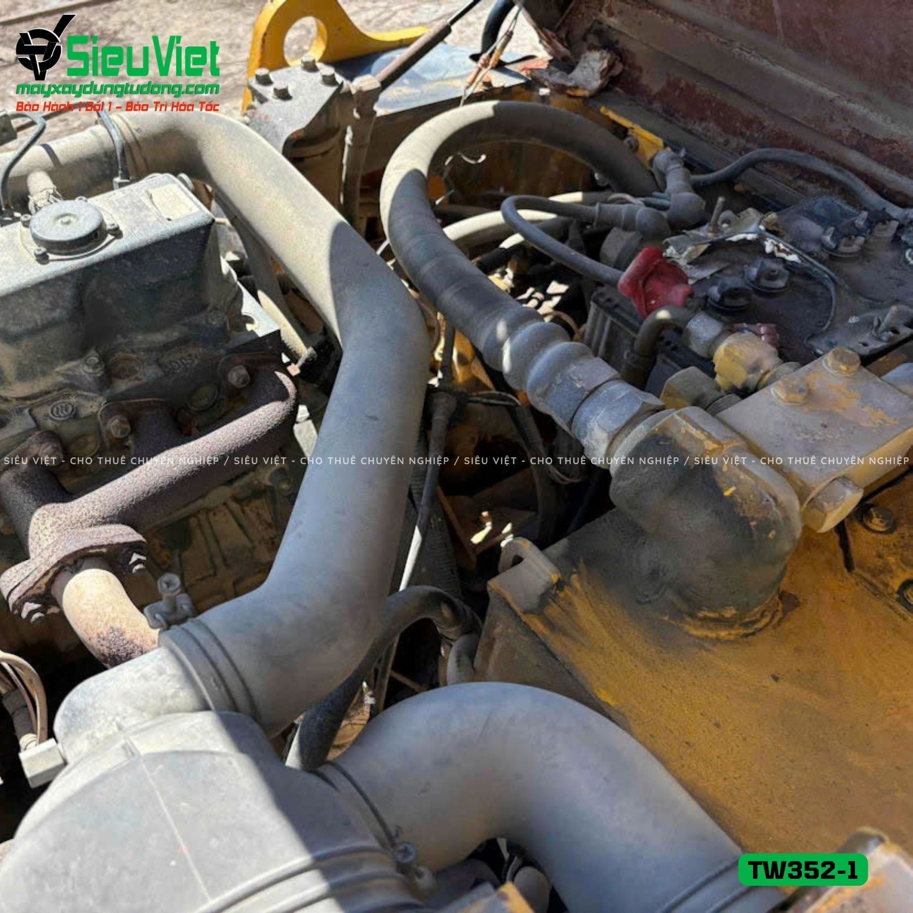 Xe lu rung nhỏ 2.5 tấn Sakai TW352-1 Nhật Bản (20156)