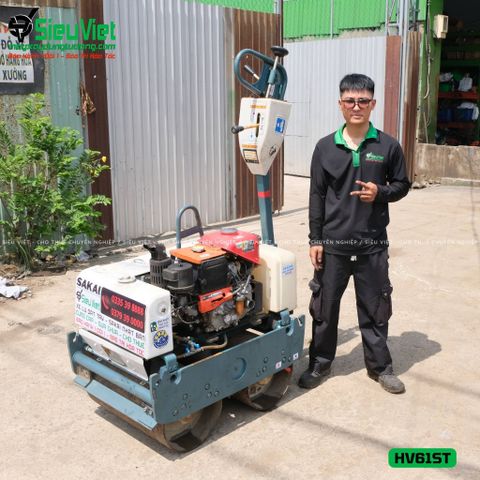 Xe lu rung dắt tay 660Kg Sakai HV61ST Nhật Bản (5HV2160771)