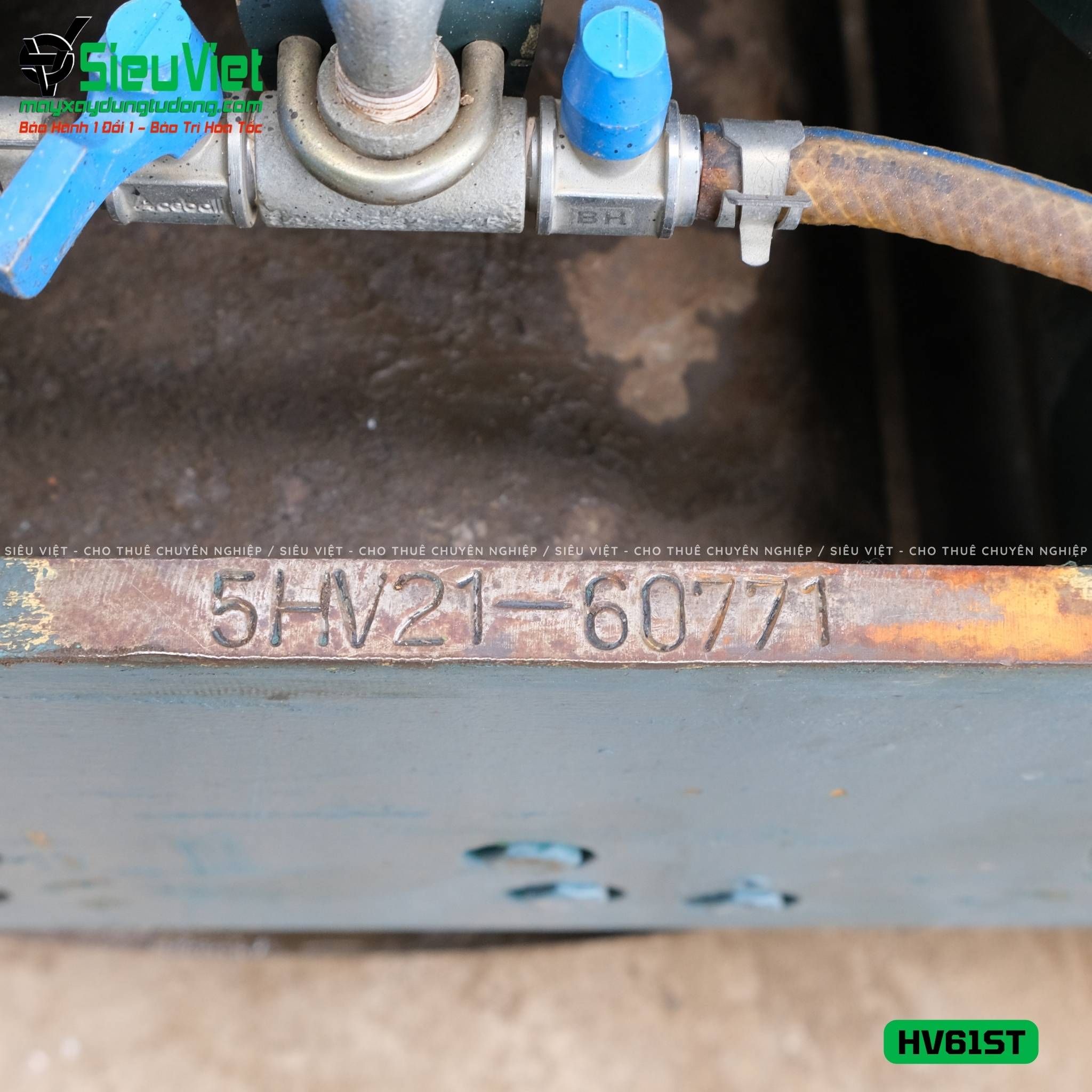 Xe lu rung dắt tay 660Kg Sakai HV61ST Nhật Bản (5HV2160771)