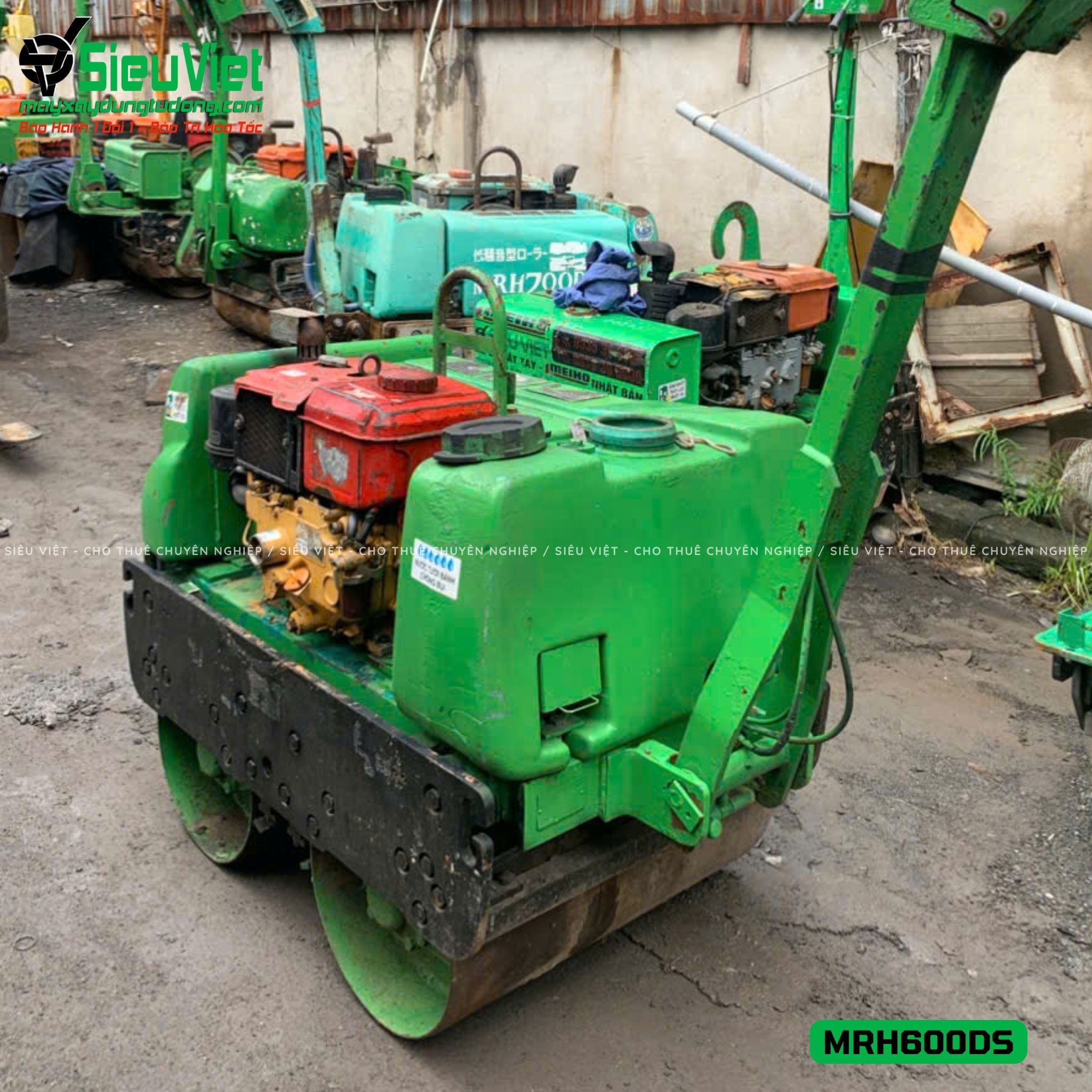 Xe lu rung dắt tay 640Kg Mikasa MRH600DS Nhật Bản (L5375)