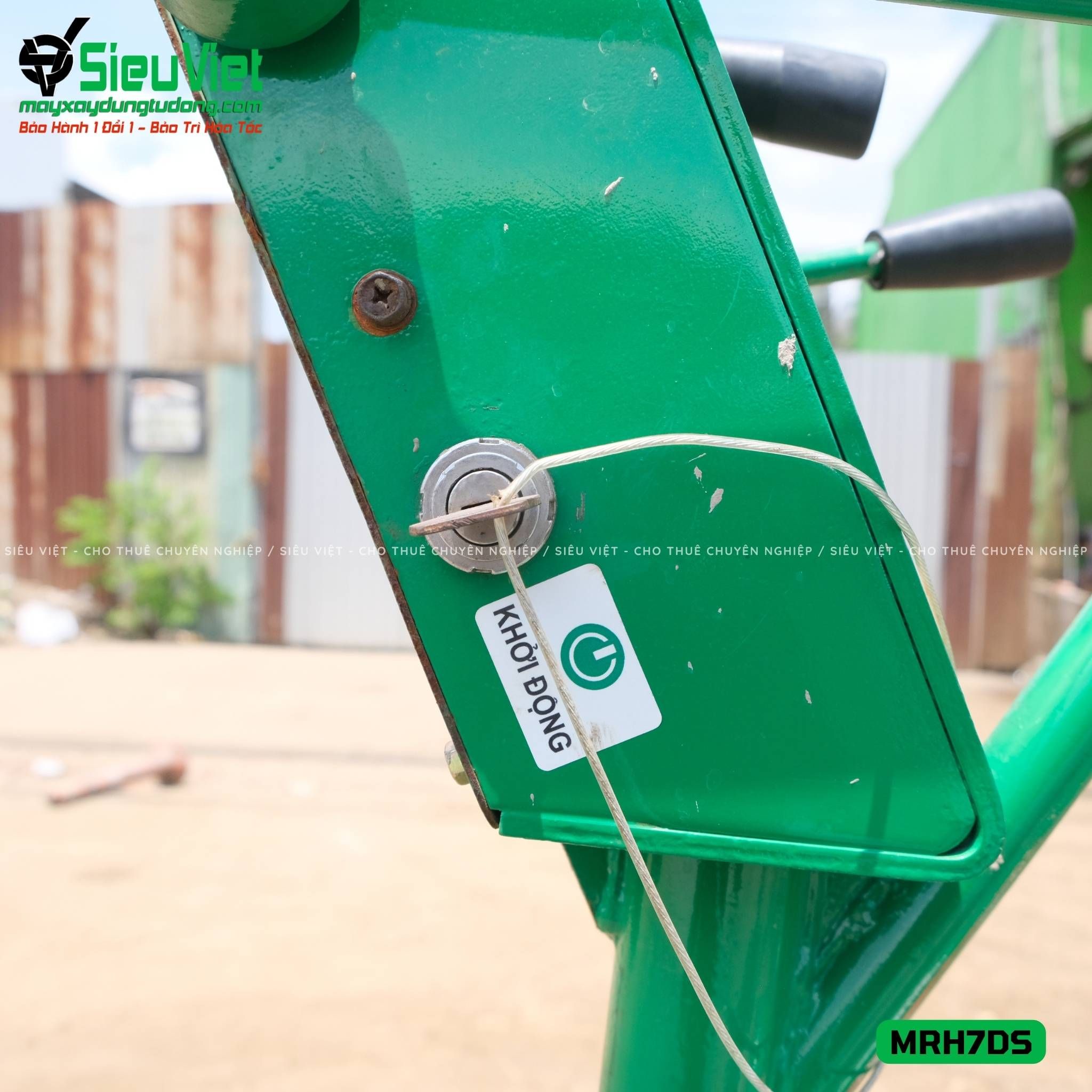 Xe lu rung dắt tay 700Kg Mikasa MRH7DS Nhật Bản (C1003)