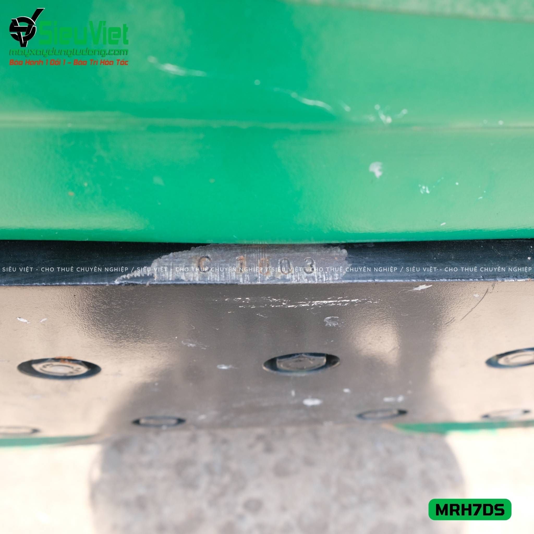 Xe lu rung dắt tay 700Kg Mikasa MRH7DS Nhật Bản (C1003)