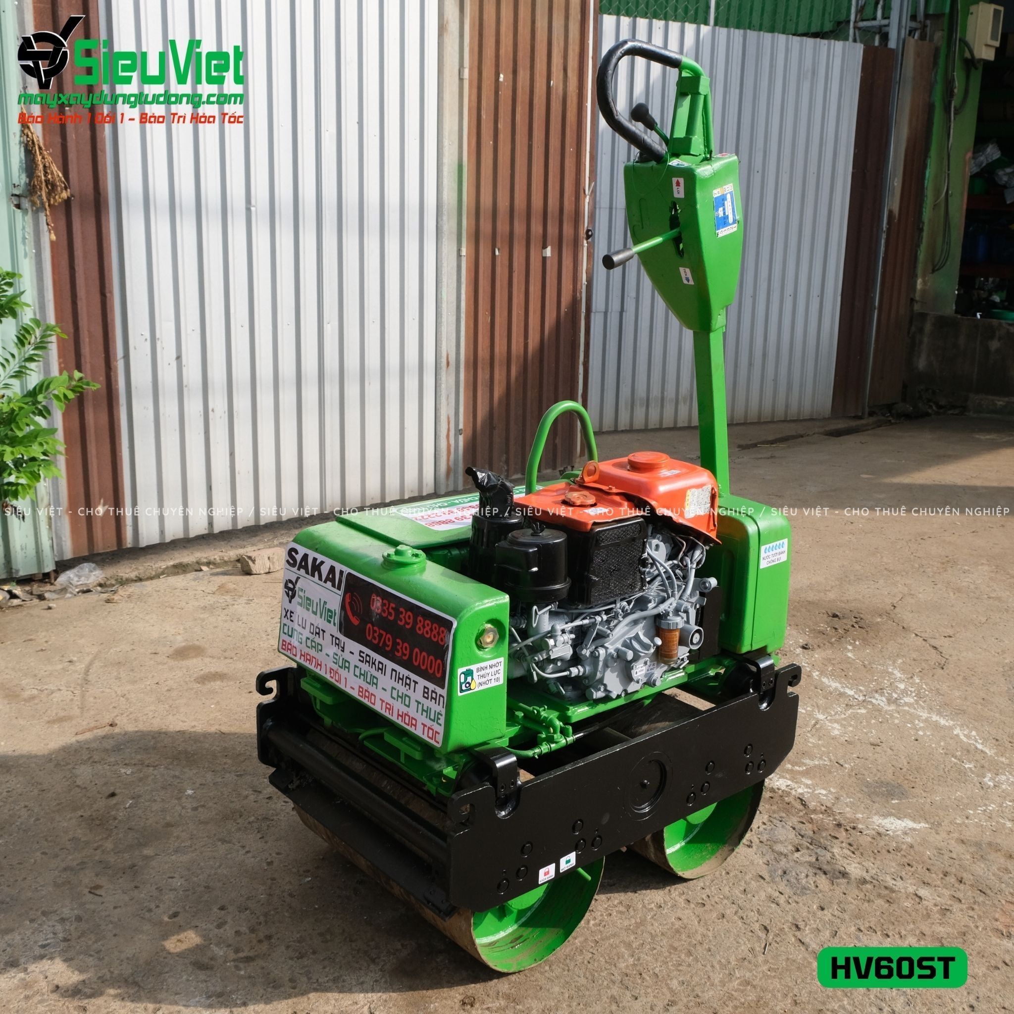 Xe lu dắt tay 640Kg Sakai HV60ST Nhật Bản (VHV1232294)