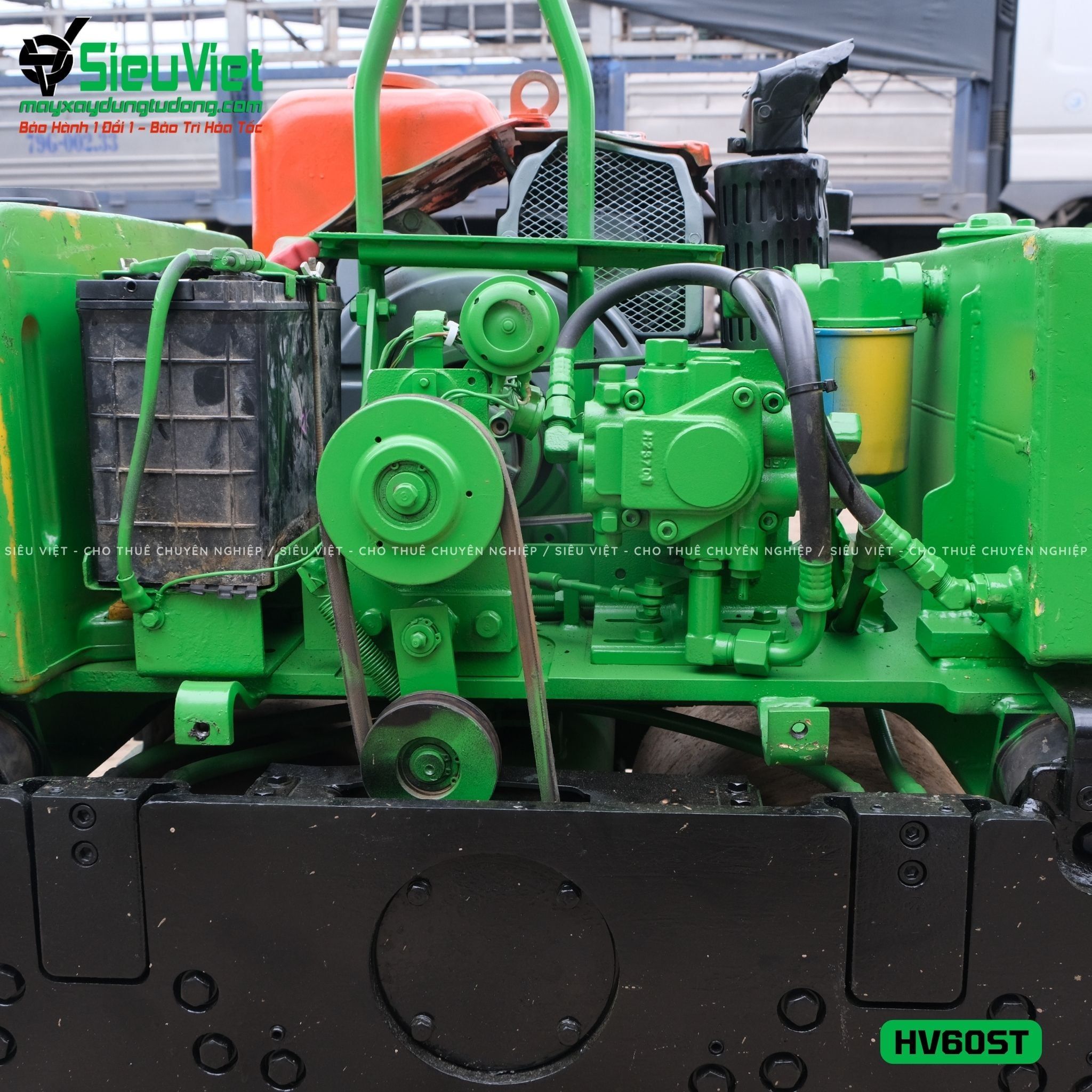 Xe lu dắt tay 640Kg Sakai HV60ST Nhật Bản (VHV1232294)