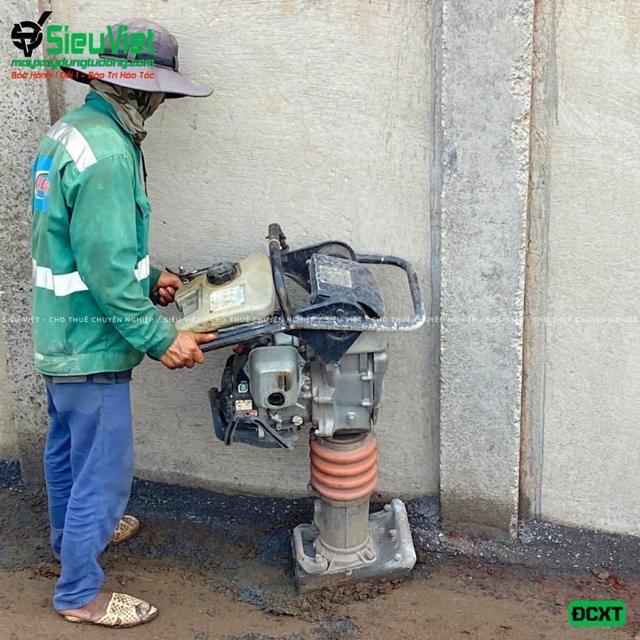 Thuê Tháng Máy đầm cóc DC6 55-65kg (Xăng)