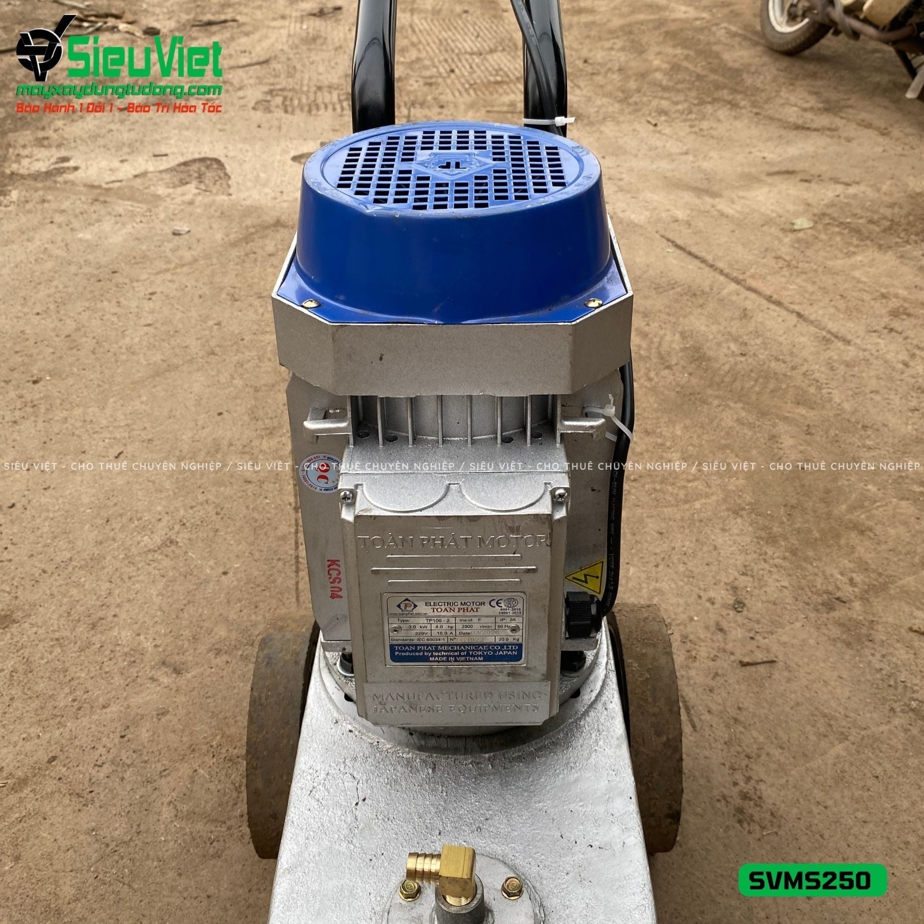 Máy mài sàn bê tông SVMS250 - Điện 220v, Dân dụng