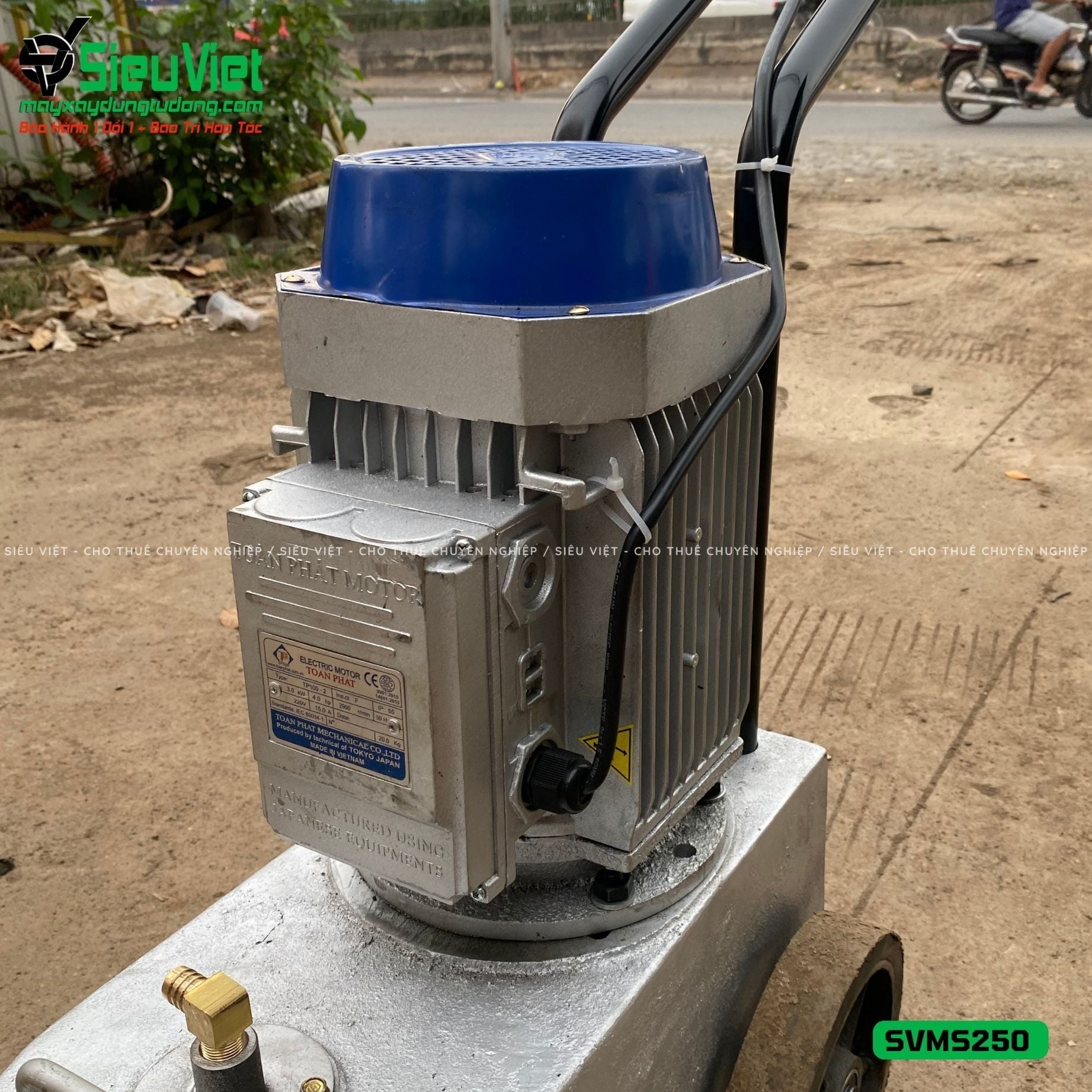 Máy mài sàn bê tông SVMS250 - Điện 220v, Dân dụng