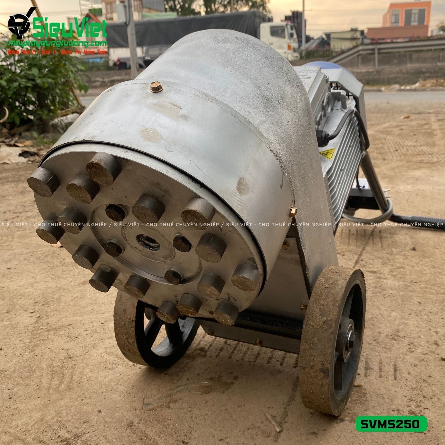 Máy mài sàn bê tông SVMS250 - Điện 220v, Dân dụng
