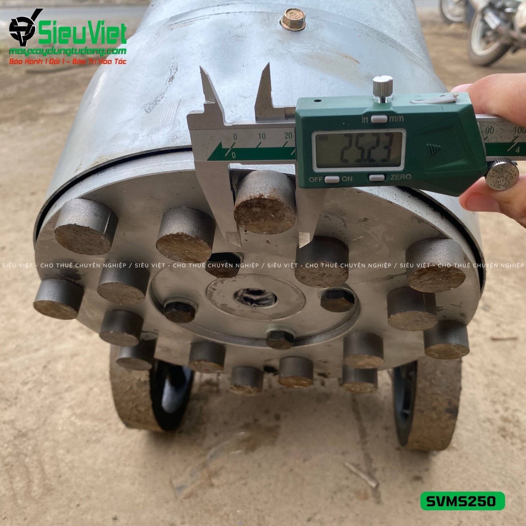 Máy mài sàn bê tông SVMS250 - Điện 220v, Dân dụng
