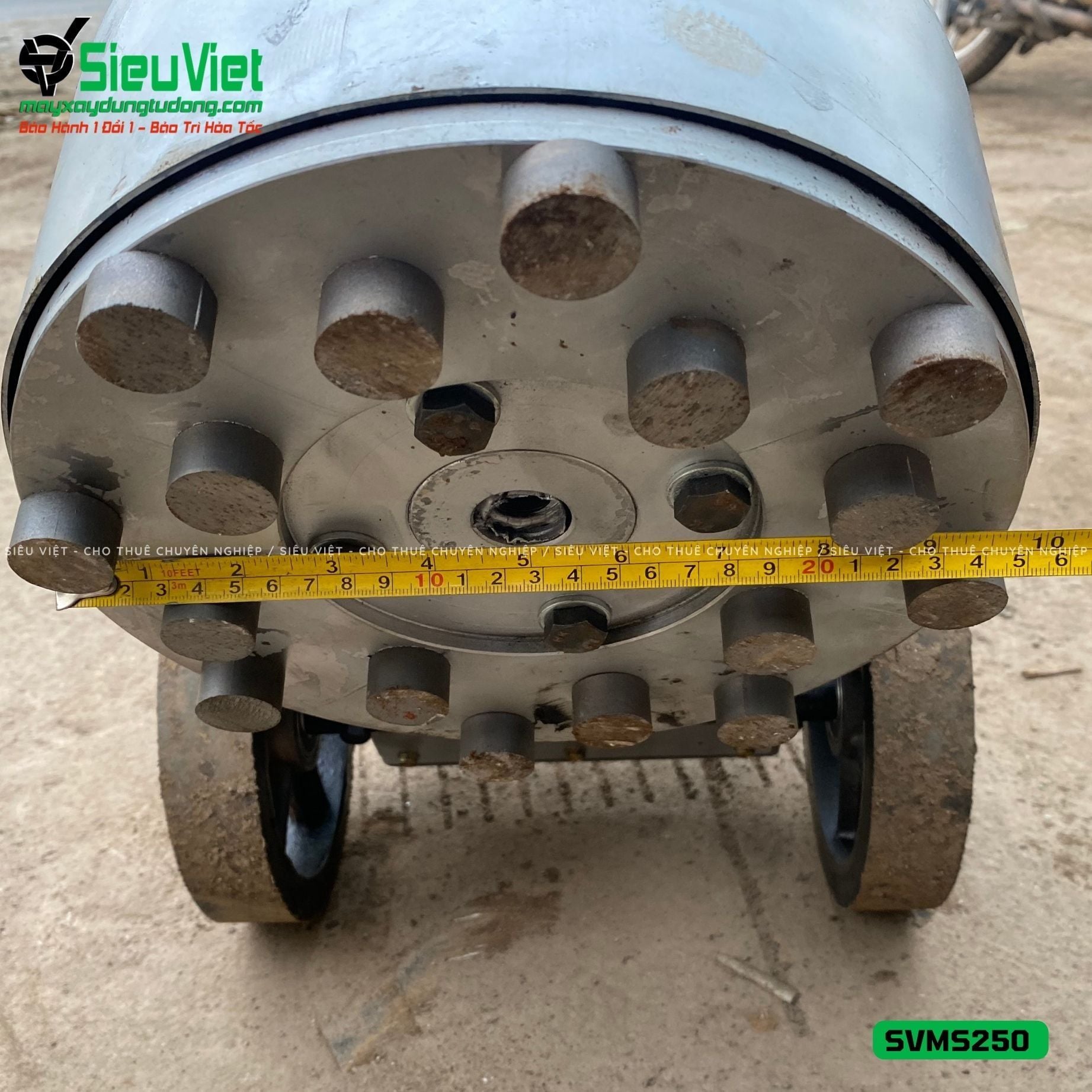 Máy mài sàn bê tông SVMS250 - Điện 220v, Dân dụng