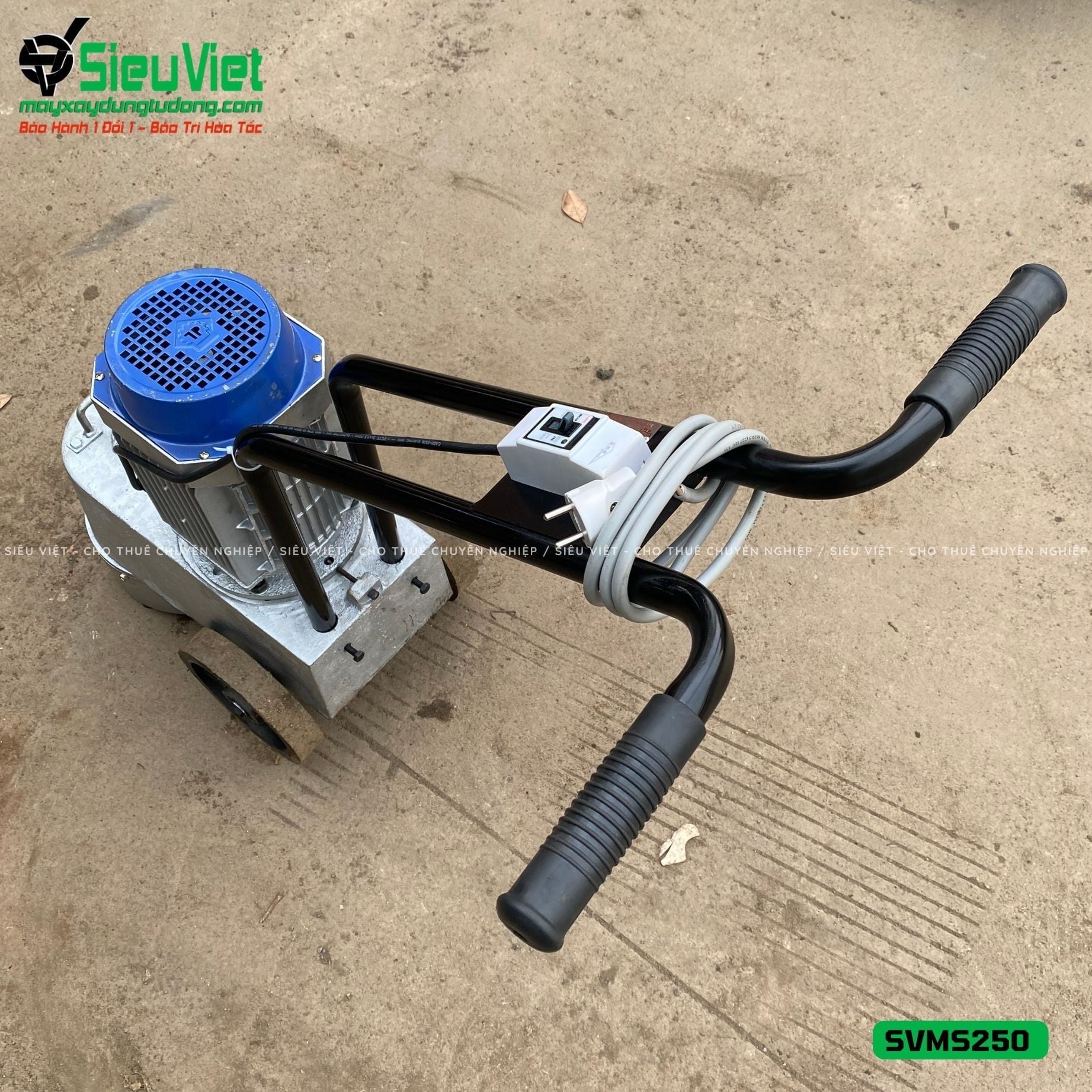 Máy mài sàn bê tông SVMS250 - Điện 220v, Dân dụng