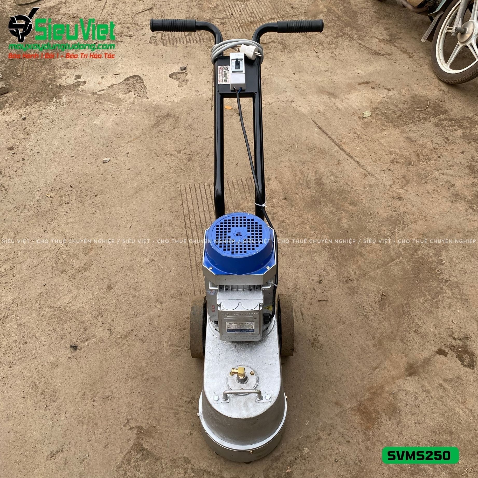 Máy mài sàn bê tông SVMS250 - Điện 220v, Dân dụng