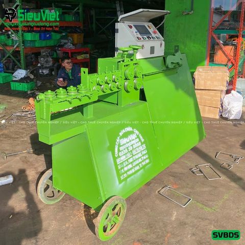 (Cũ) Máy bẻ đai tự động sắt 6-8mm SVBDS (Điện 220v) - Loại 1