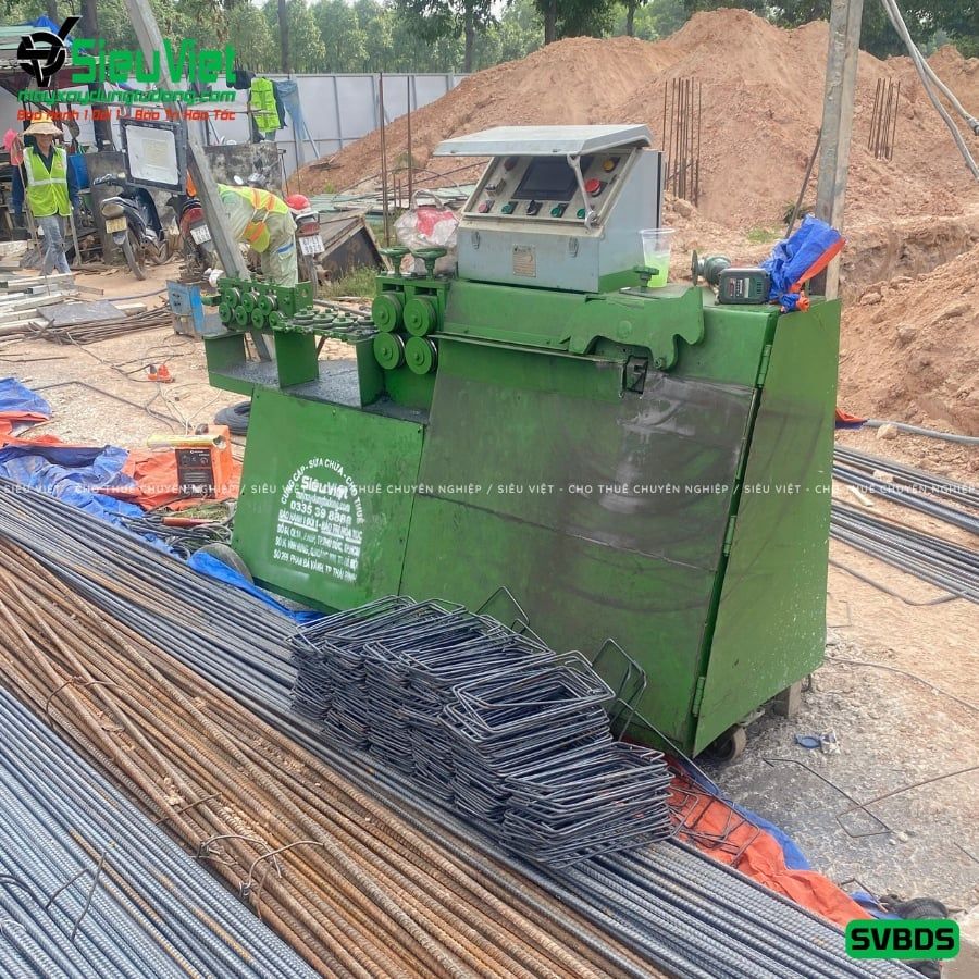 (Cũ) Máy bẻ đai tự động sắt 6-8mm SVBDS (Điện 220v) - Loại 2