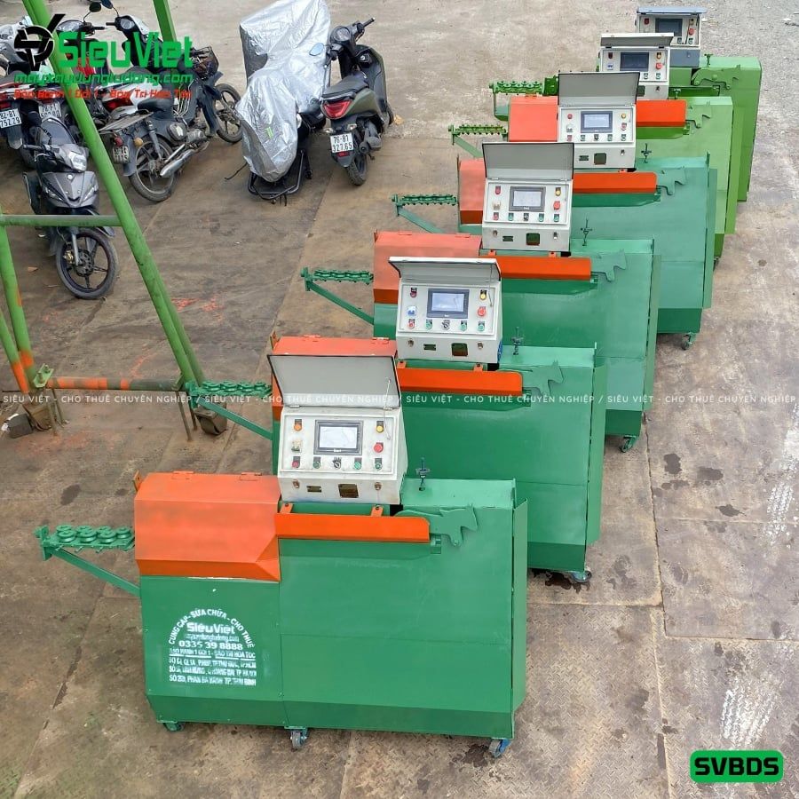 (Cũ) Máy bẻ đai tự động sắt 6-8mm SVBDS (Điện 220v) - Loại 2